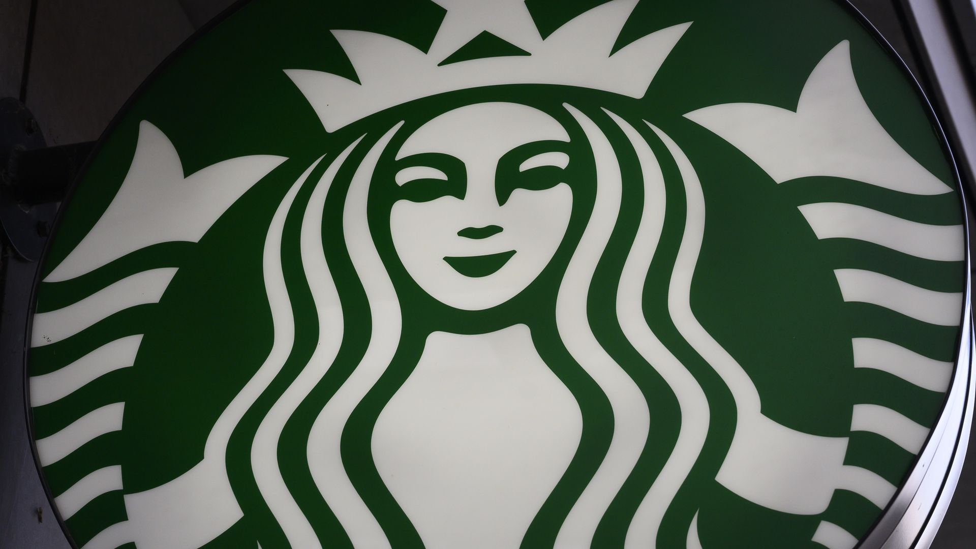 The Starbucks Coffee logo.