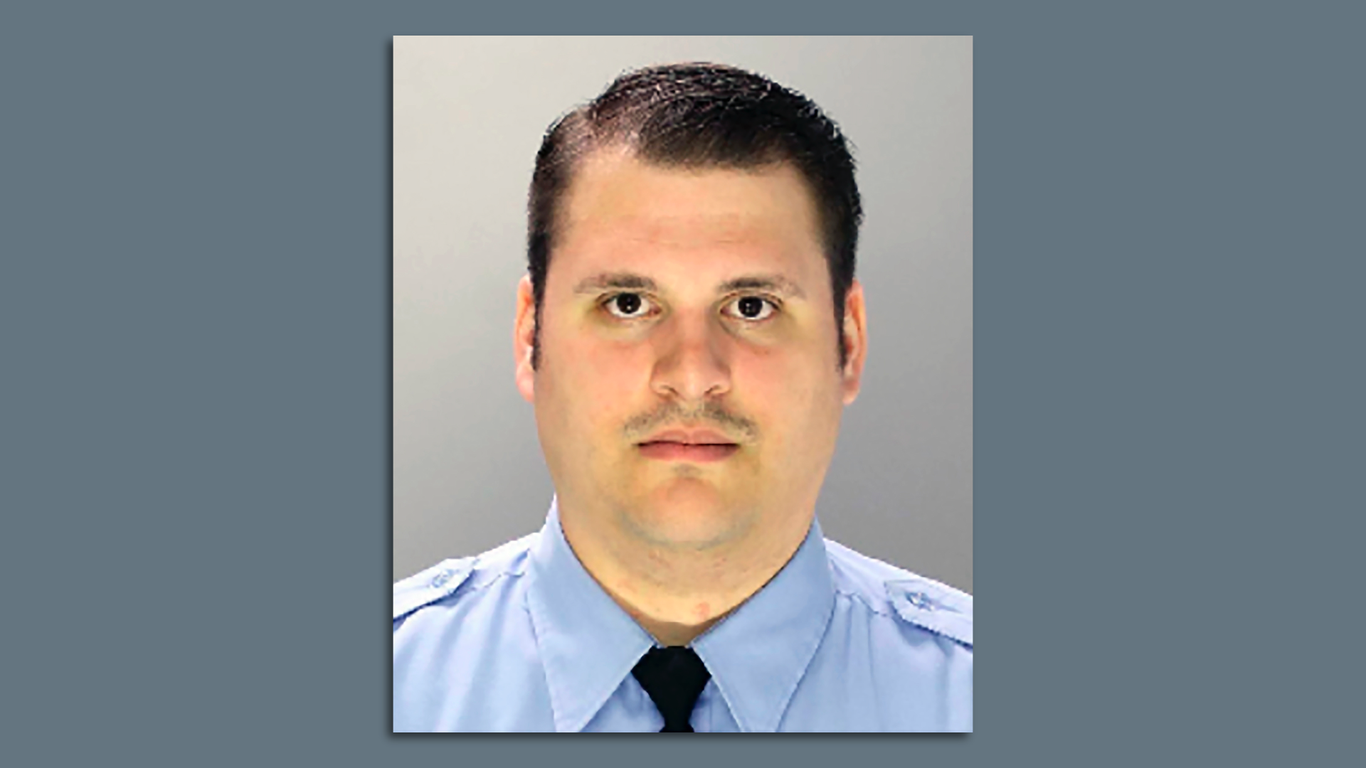 Eric Rhett Jr Former Philadelphia cop convicted of on-duty manslaughter in historic ...