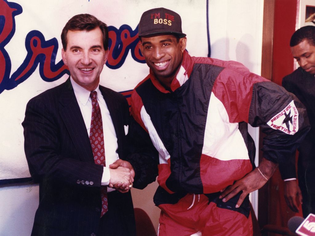 Article Celebrating the Legacy of Atlanta Braves Icon Deion