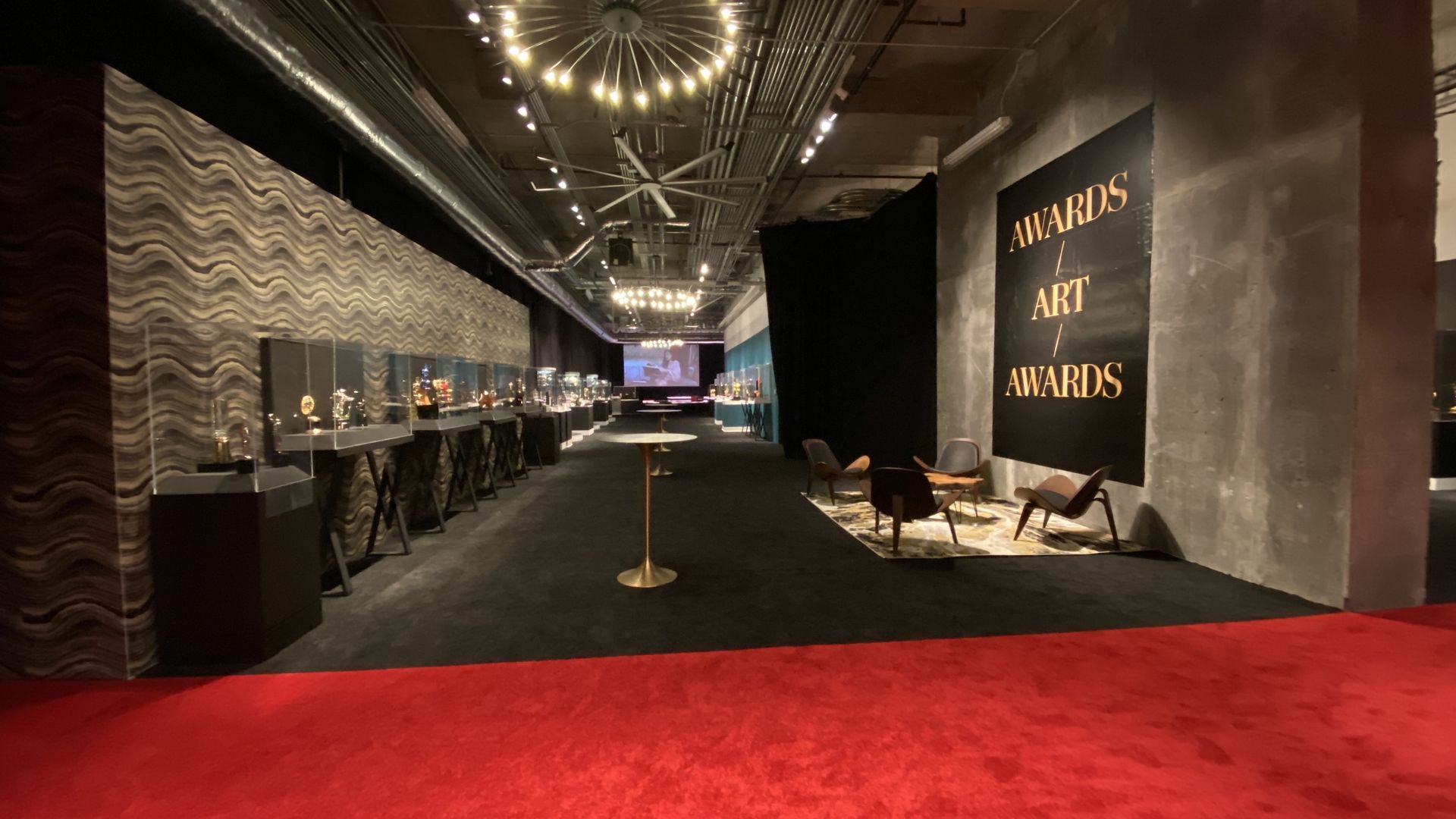 "Beyond the red carpet" at the Mint Museum. 