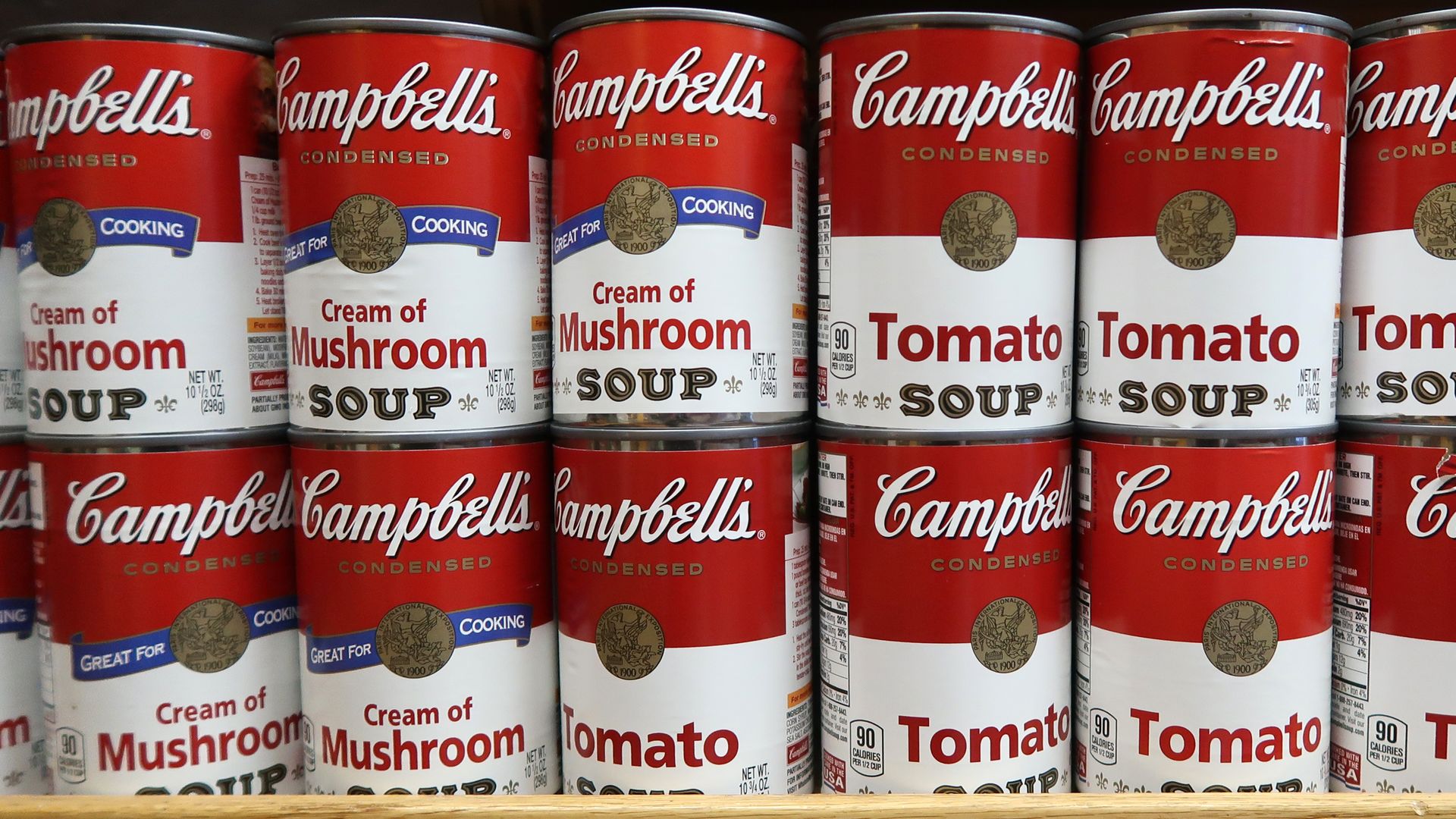 Campbell Soup cans
