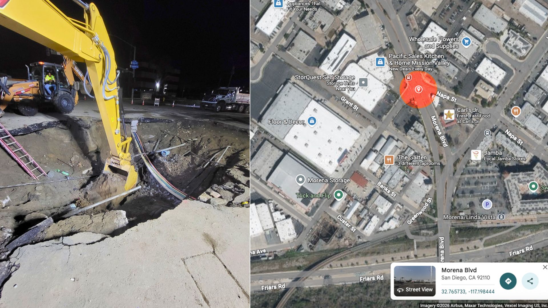 Morena sinkhole finally (mostly) fixed - Axios San Diego