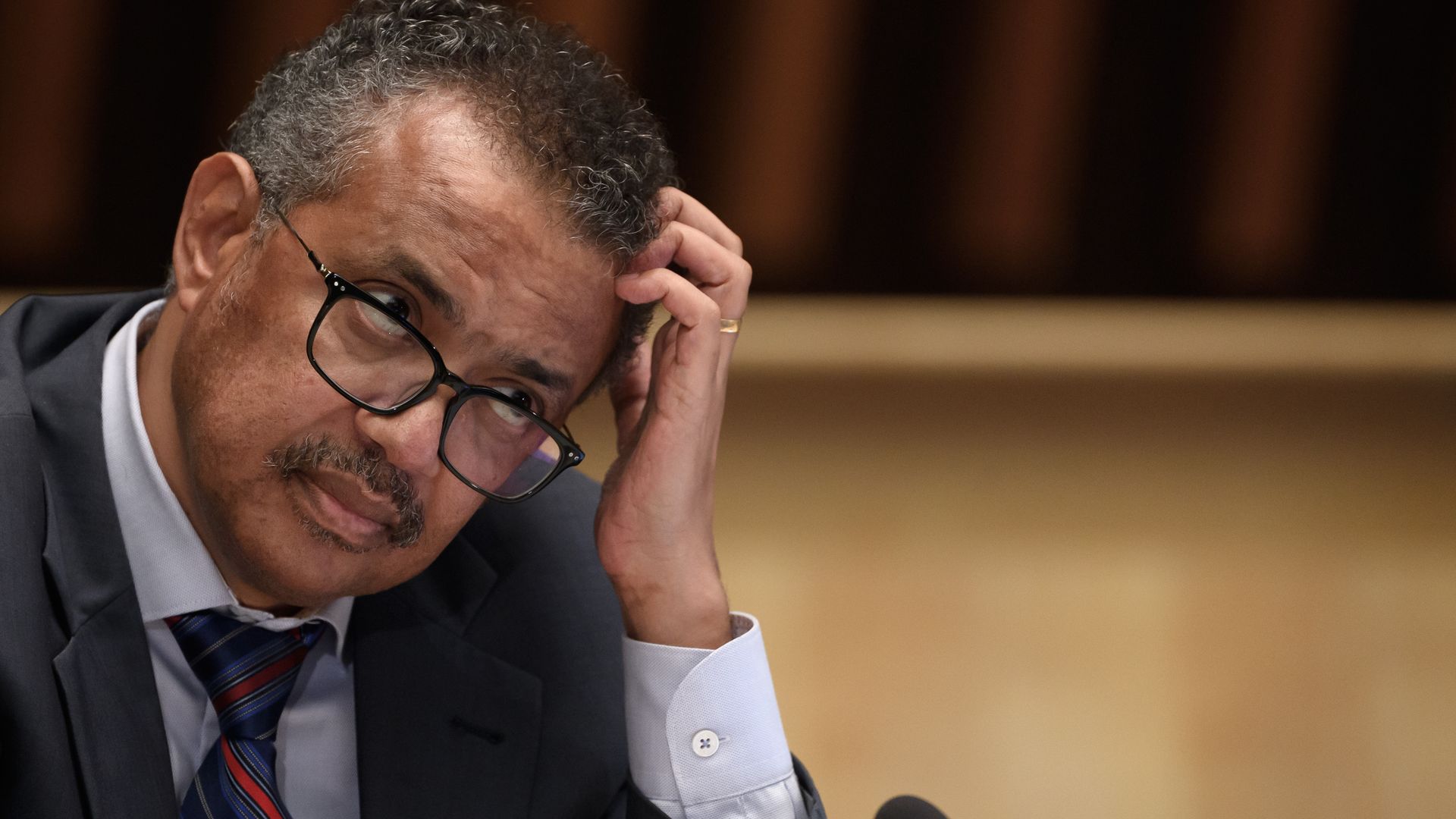 World Health Organization (WHO) Director-General Tedros Adhanom Ghebreyesus