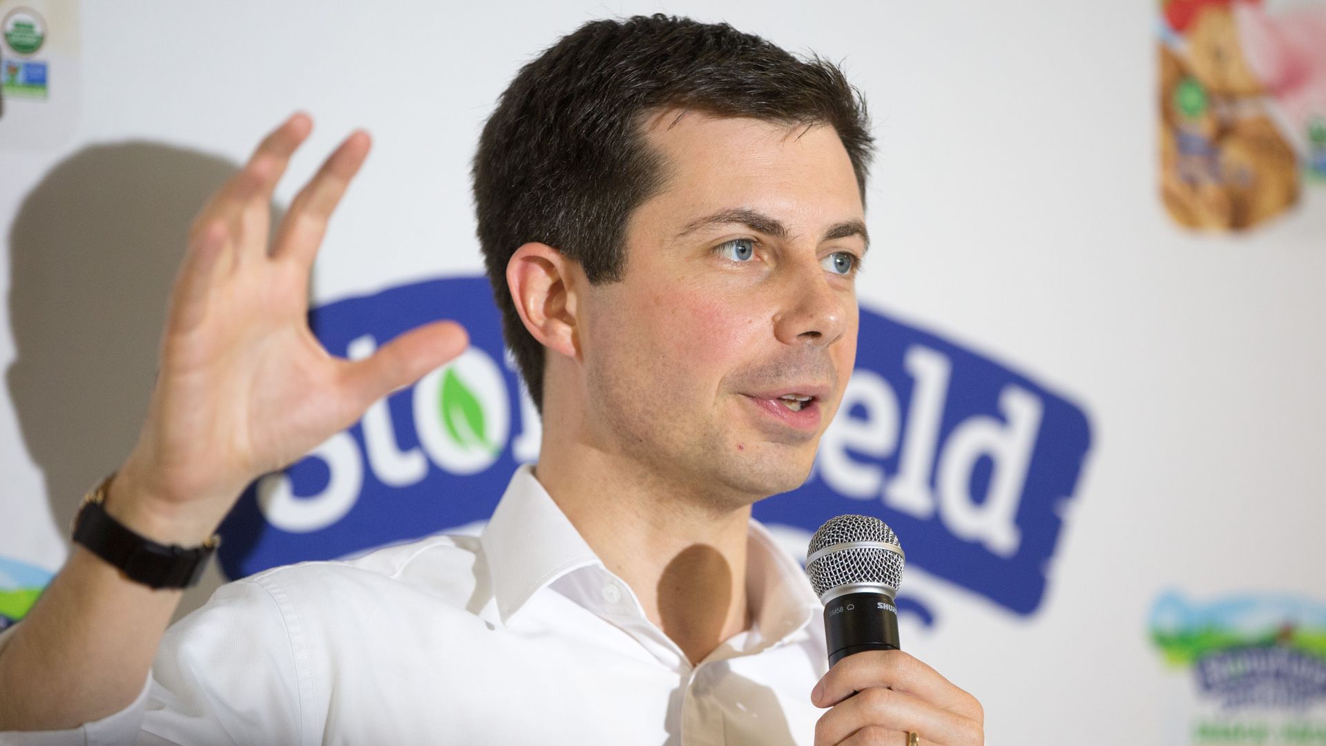Pete Buttigieg speaking