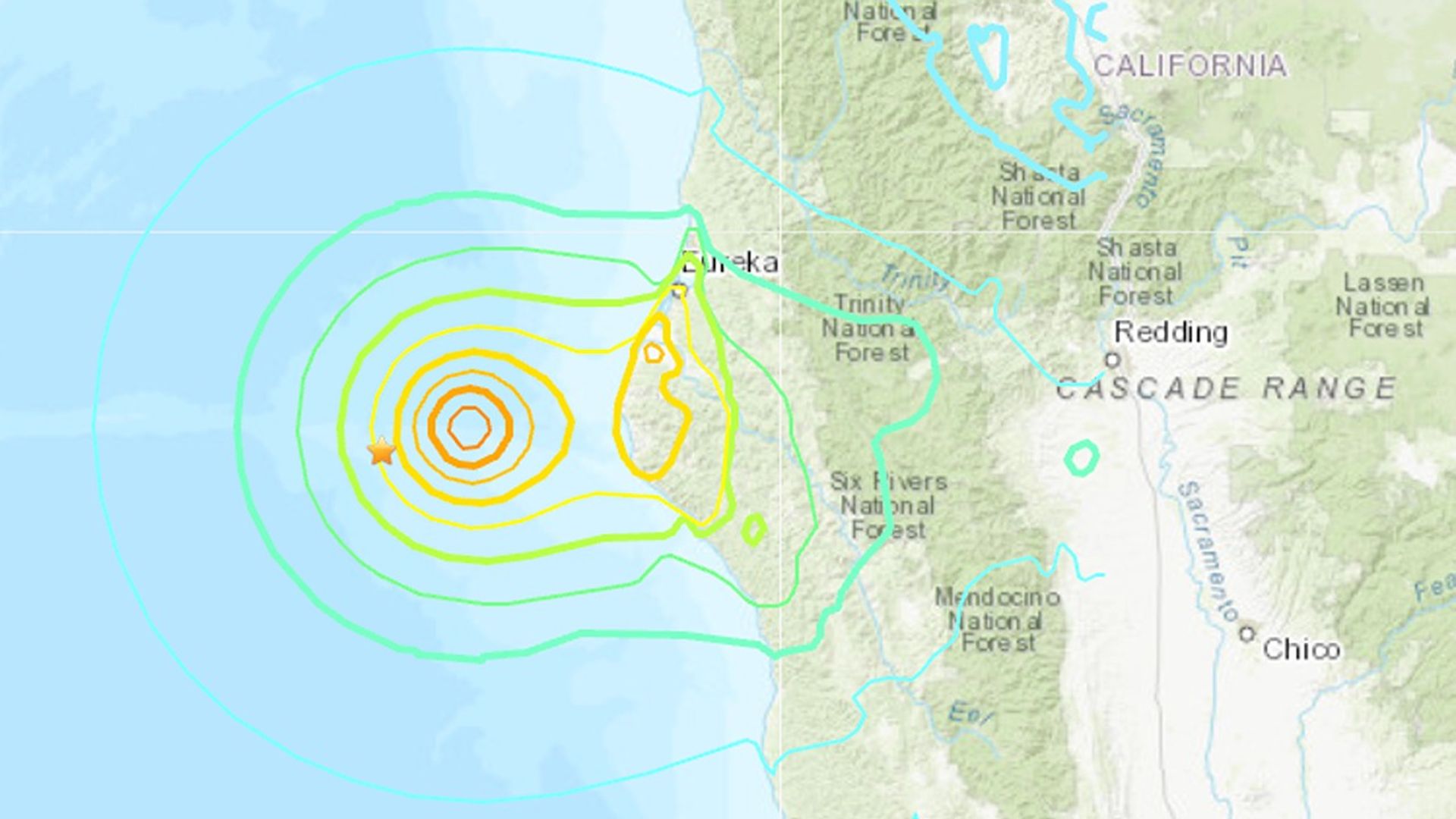 Tsunami warning issued for Northern California after 7.0 earthquake off