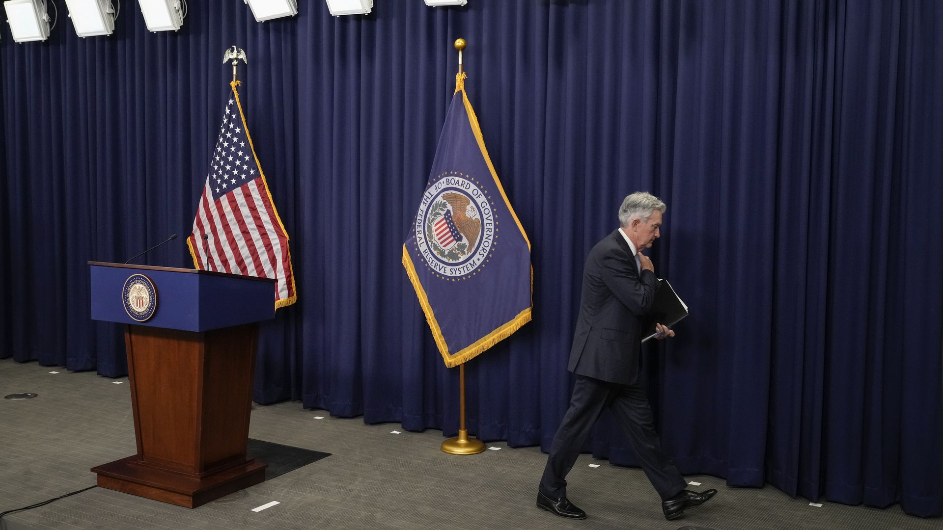 Fed chair Jerome Powell