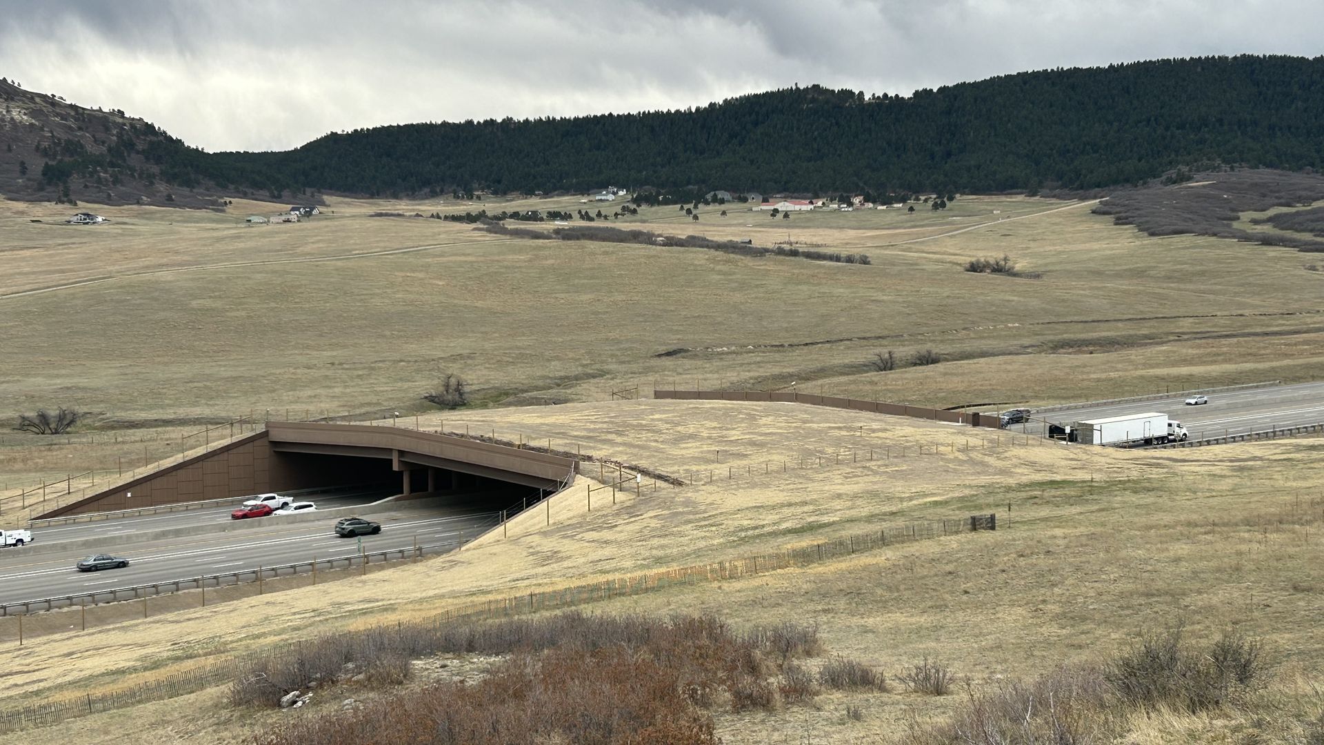 Greenland Overpass in Colorado