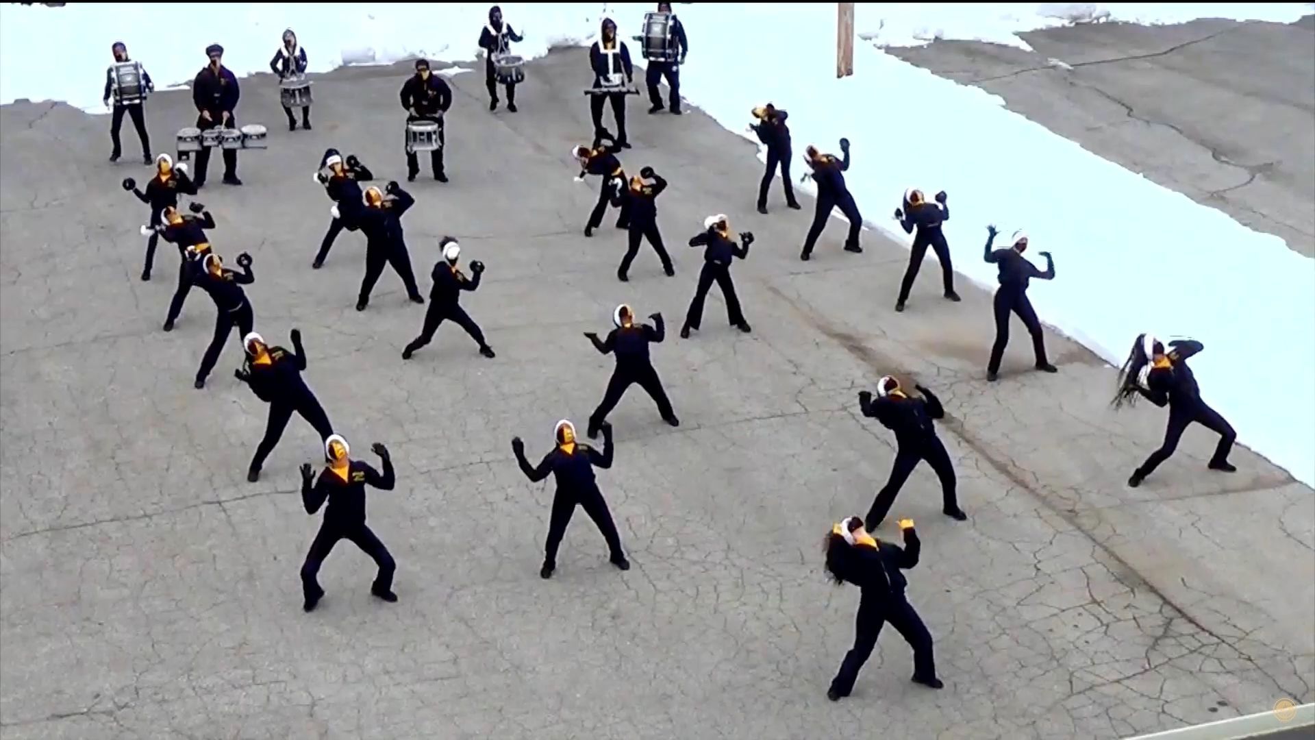 The Isiserettes Drill and Drum Corps will be perform outside.