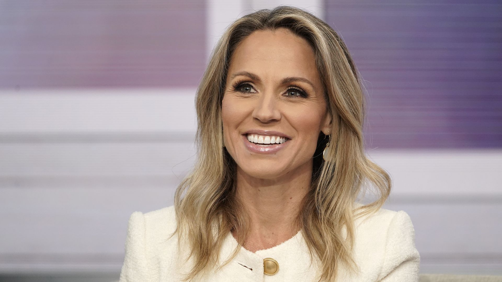 Nicole Saphier appears on a TV show