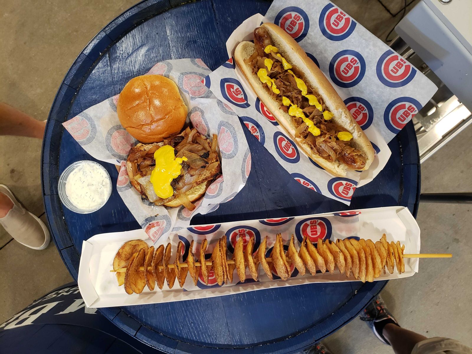 Food and Drink Before a South Bend Cubs Game