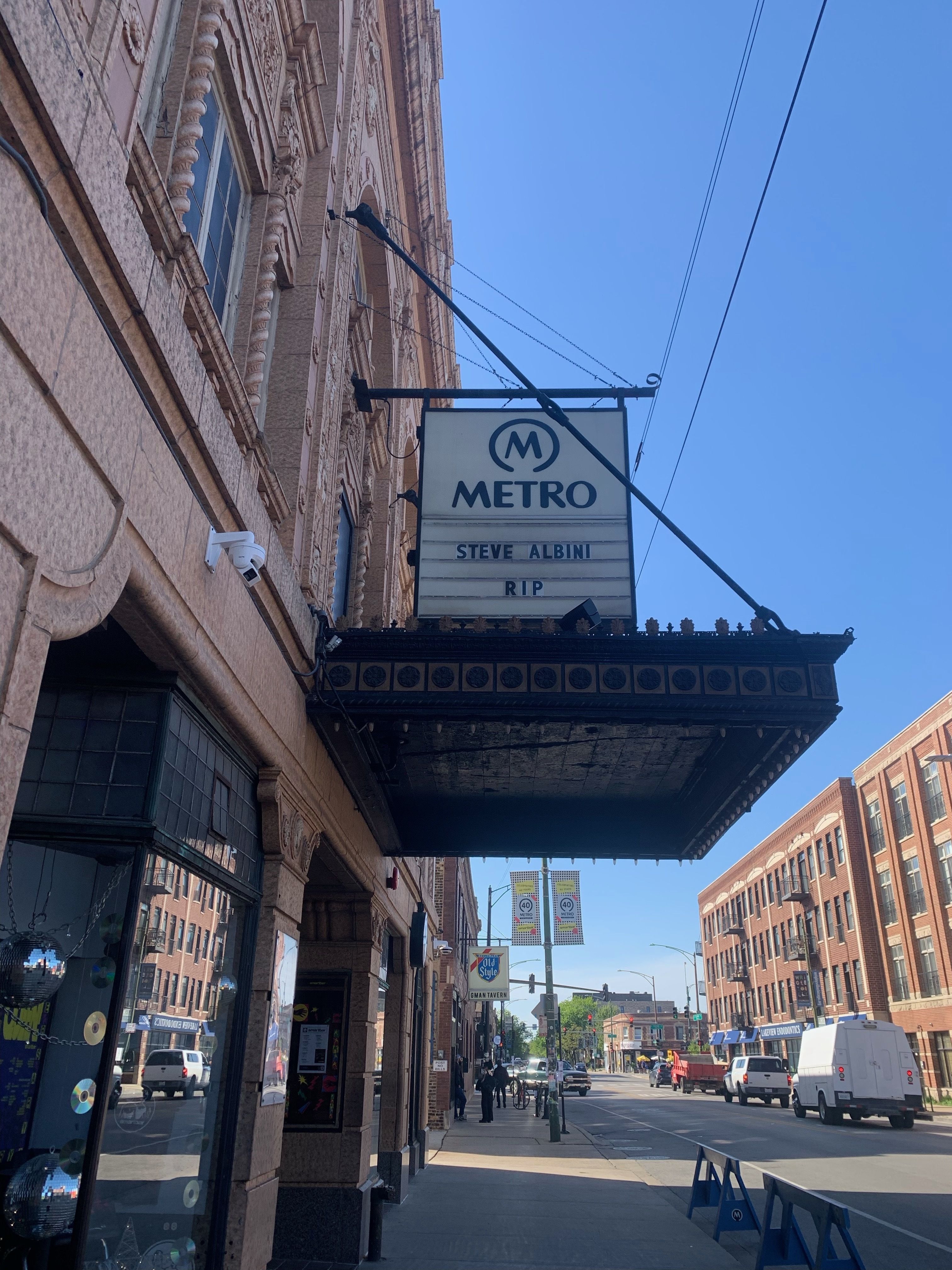 Photo of a marquee at a club