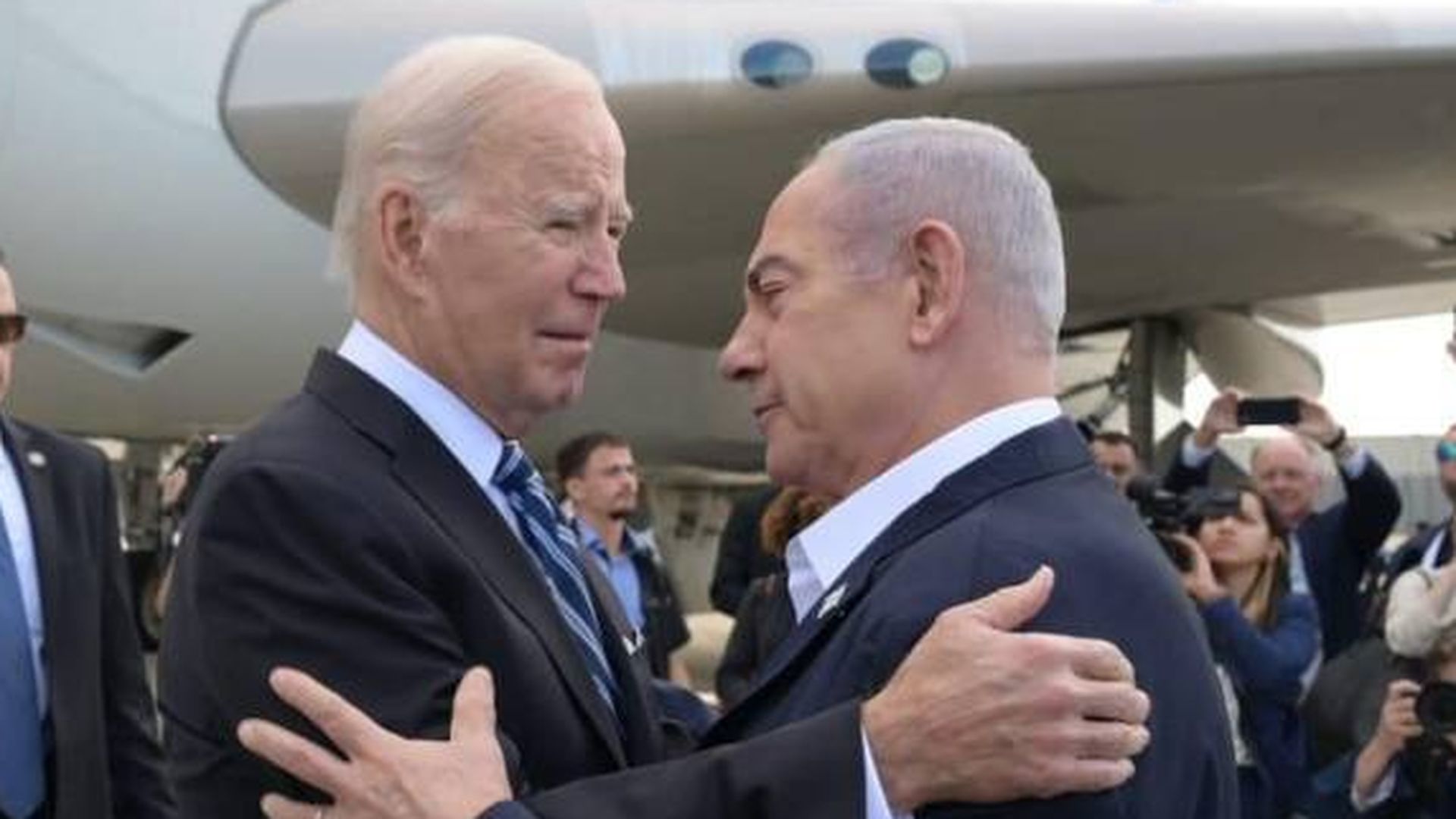 President Biden and Israeli Prime Minister Benjamin Netanyahu 