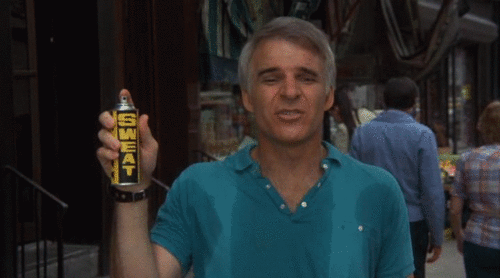 steve martin sweat