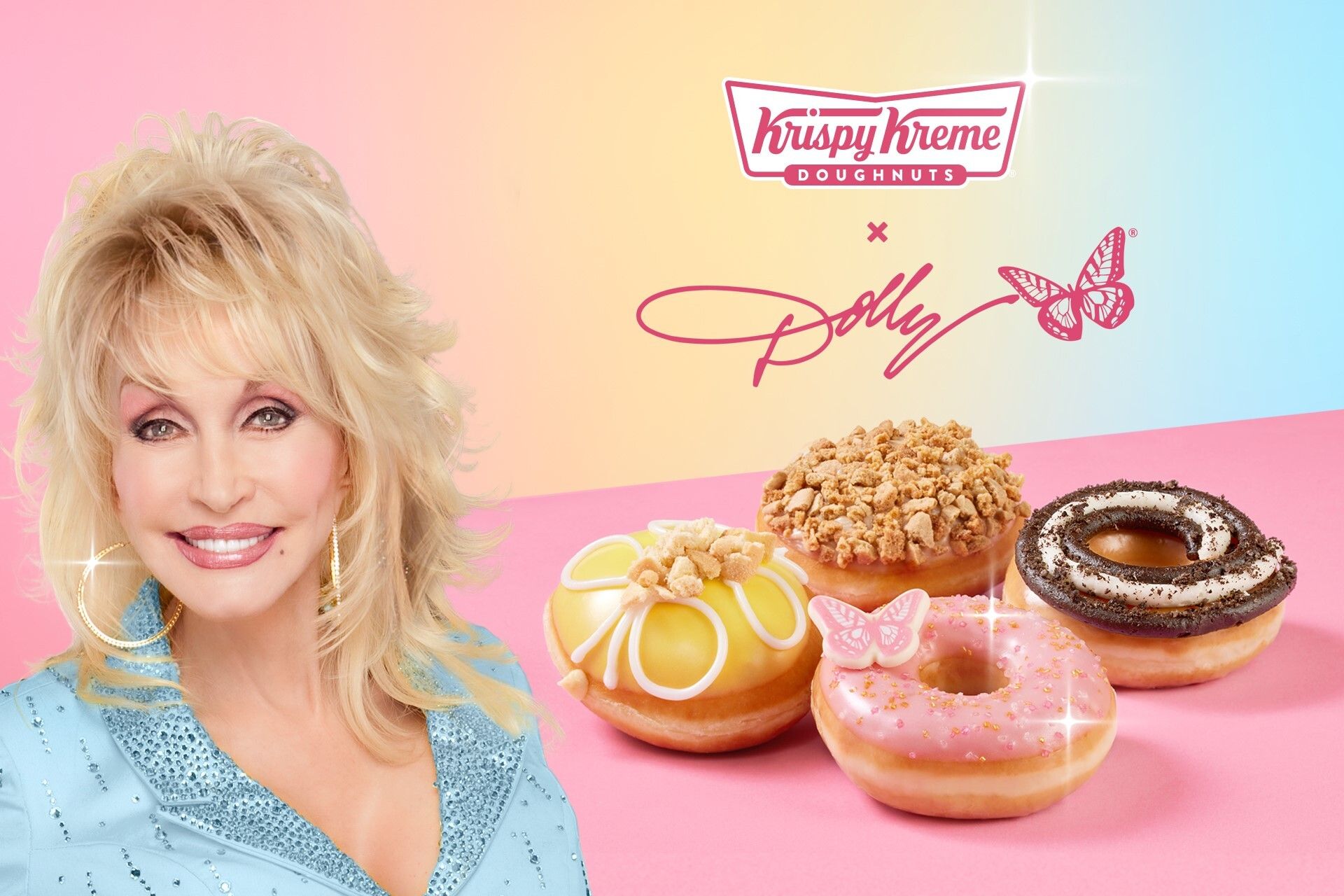 The Dolly Southern Sweets Doughnut Collection is available for a limited time.