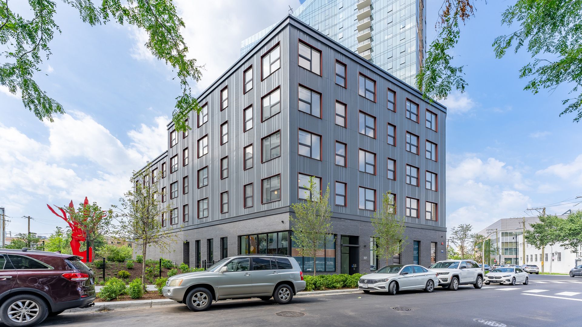 Photo of a building from the outside