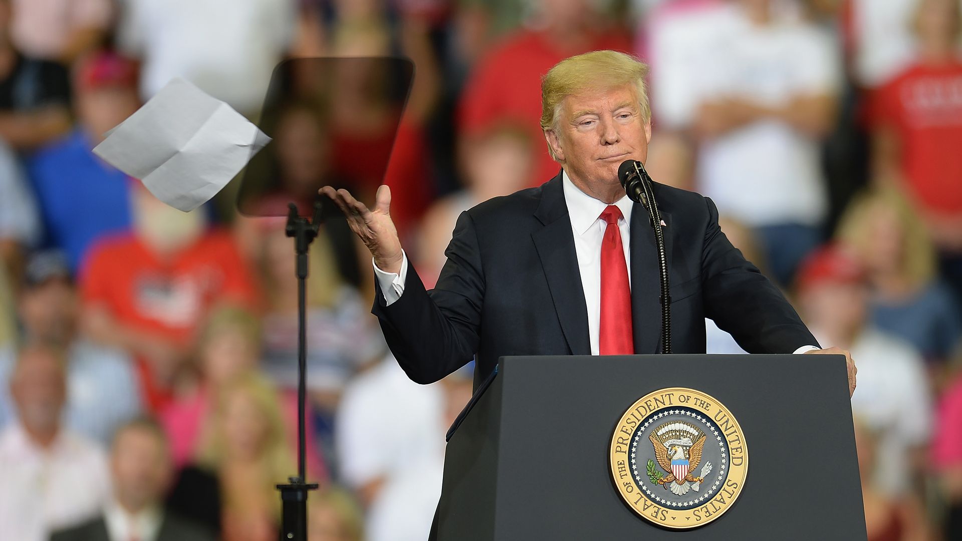 Trump at a MAGA rally