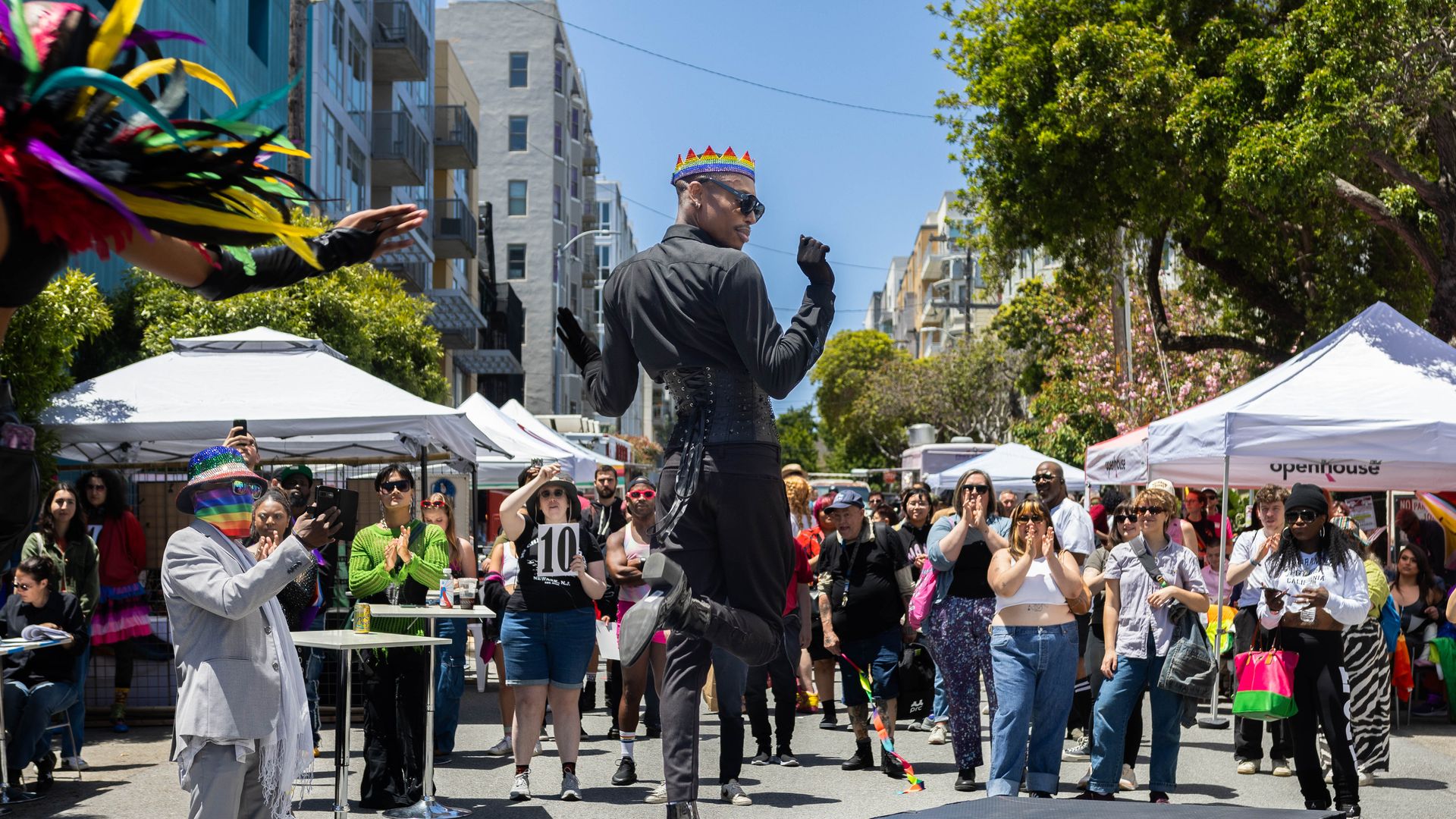 Block party in San Francisco