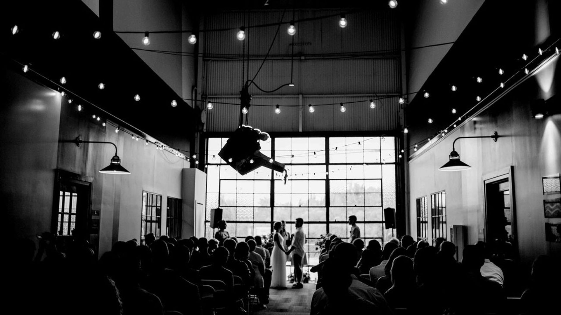 wedding at the foundry