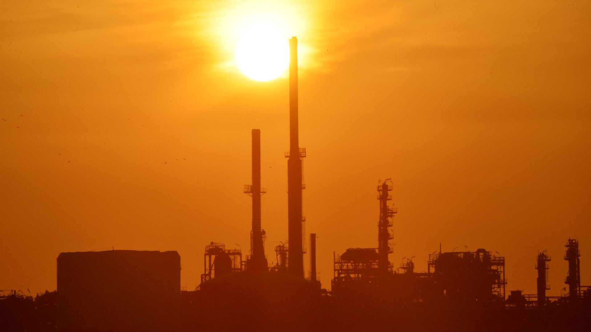 Total refinery in Donges, France.