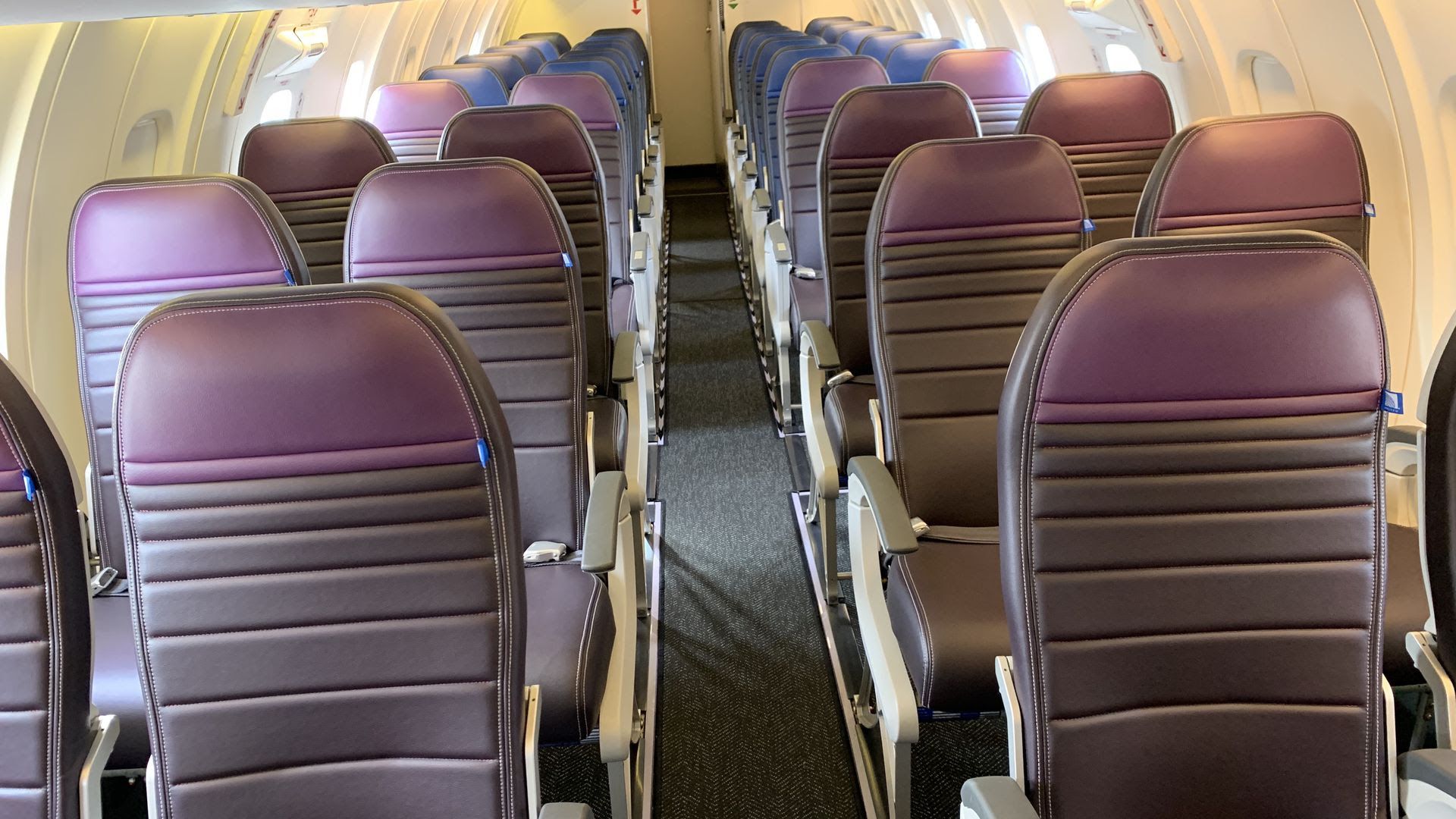 United's new regional jets have more legroom and self-serve snacks in first class.