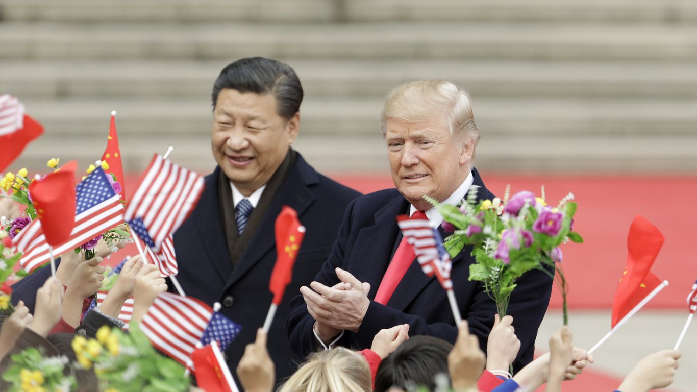 Trump says he'll visit China in April