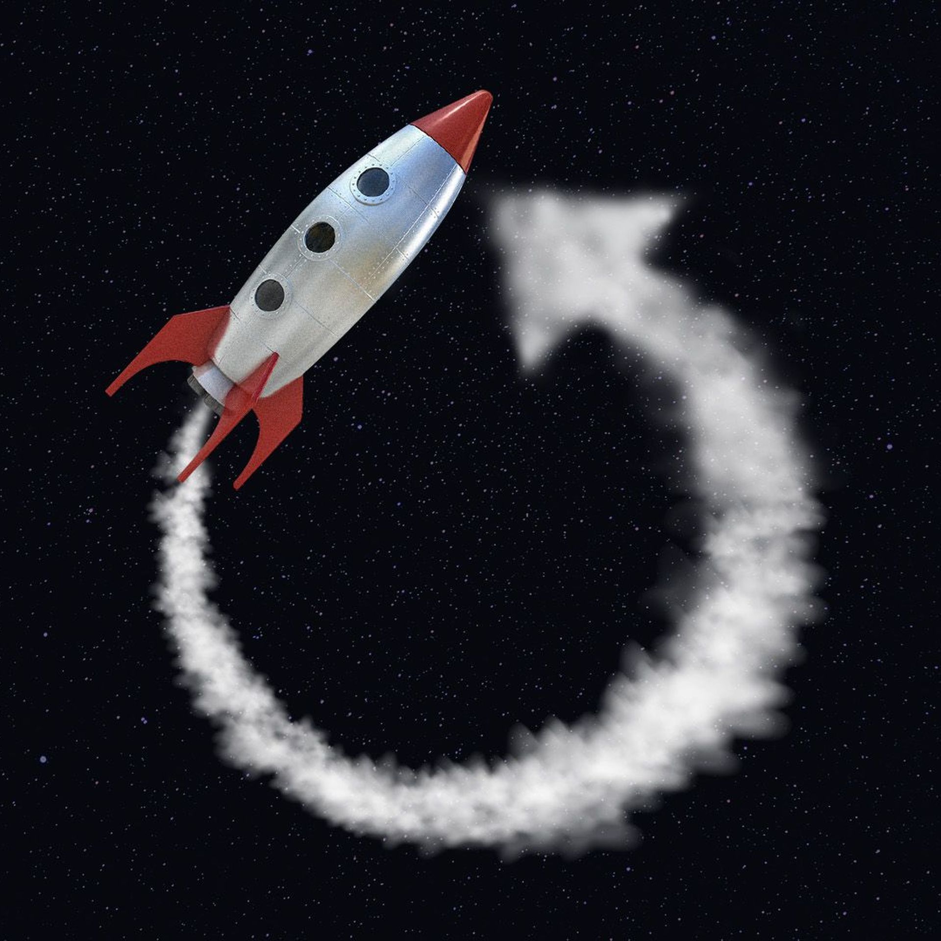 going to space rockets