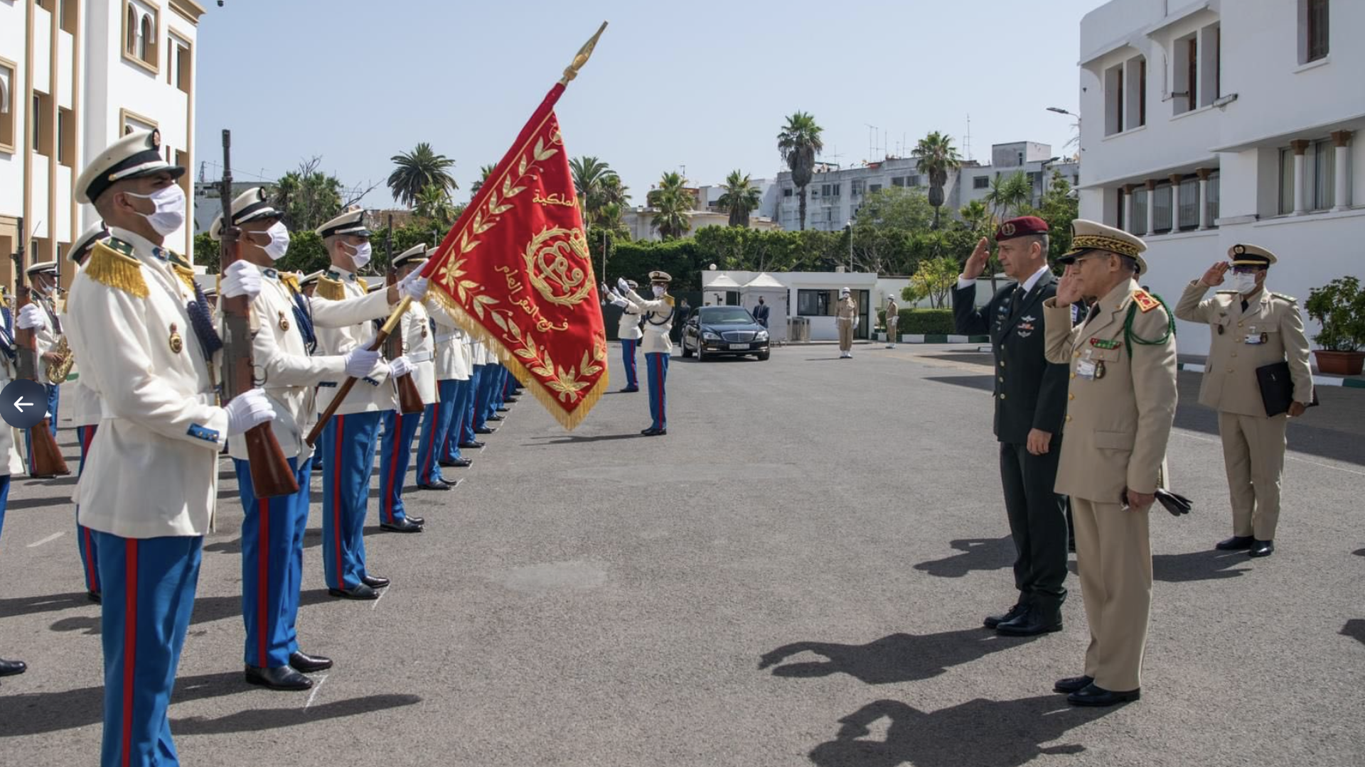 Aviv Kochavi in Morocco.