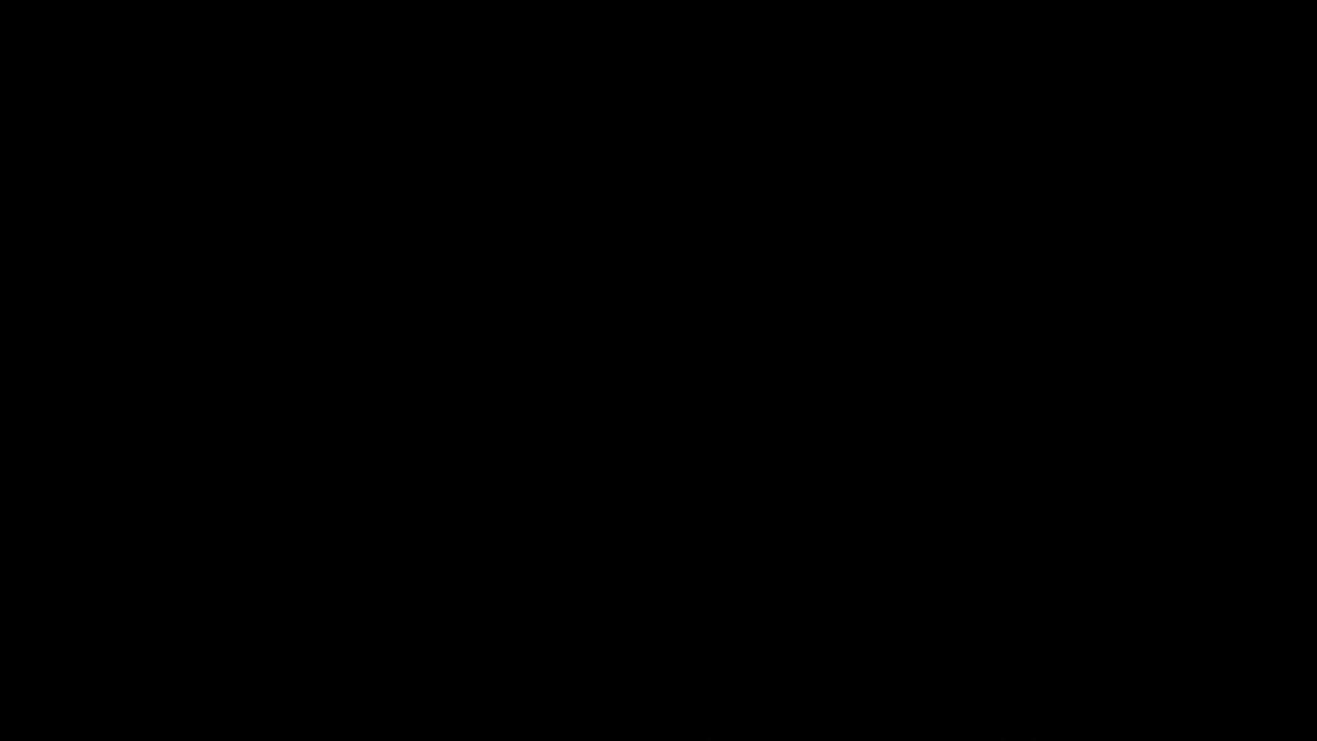 Animated gif of the Axios name mimicking HBO's trademark name popping out of fuzzy grey screen