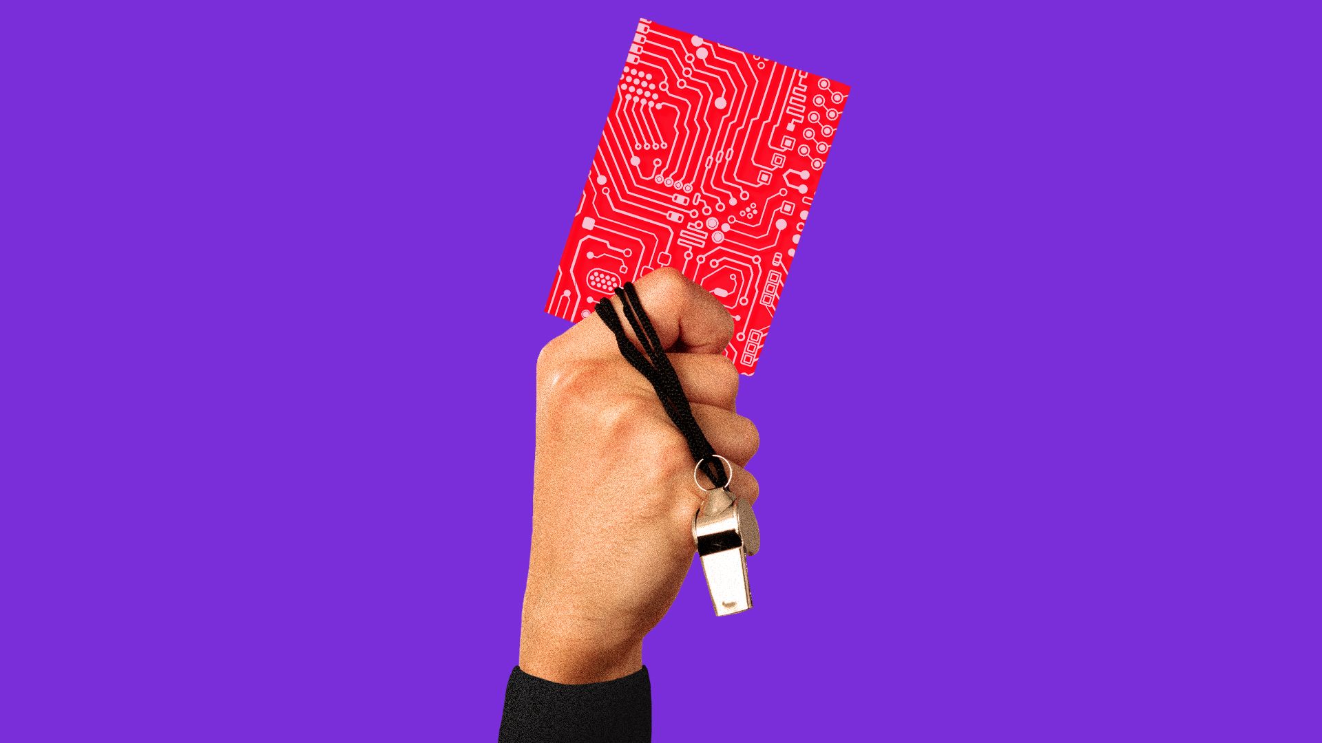 A soccer ump gives hackers a red card