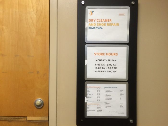 dowd ymca dry cleaning