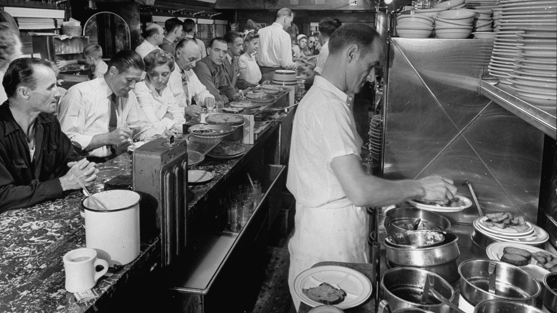 Wages for people like cook's might not keep up with living standards.