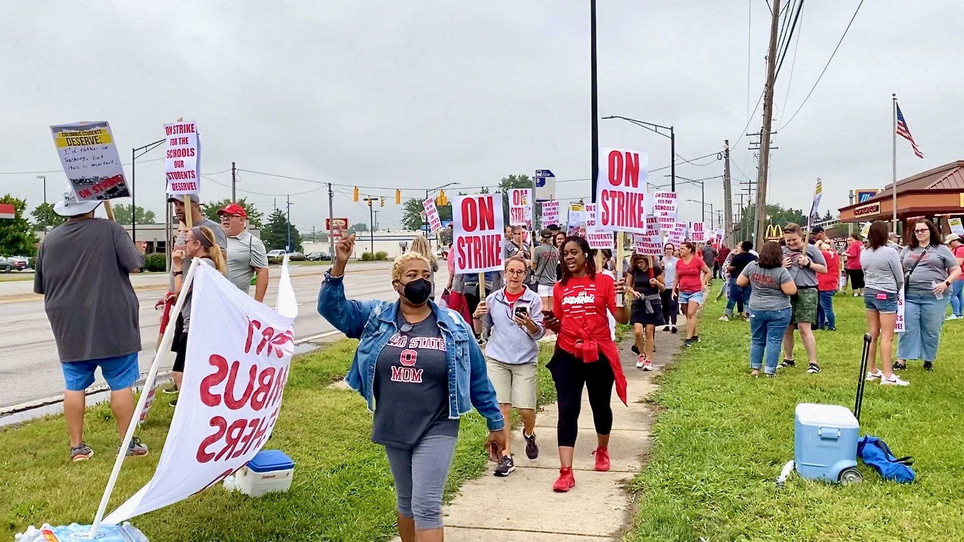 Teacher's strike in Columbus, Ohio