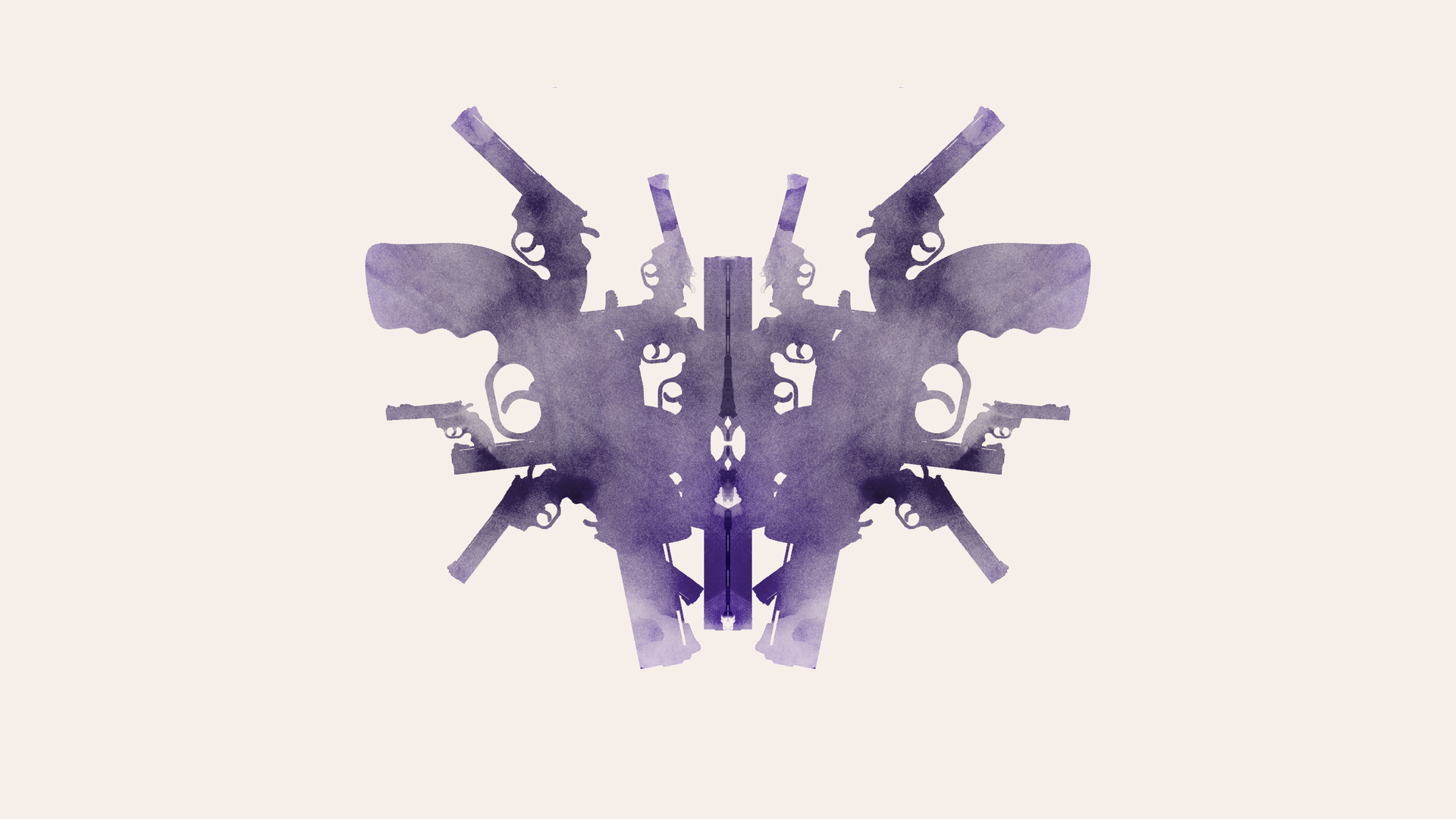 Illustration of guns