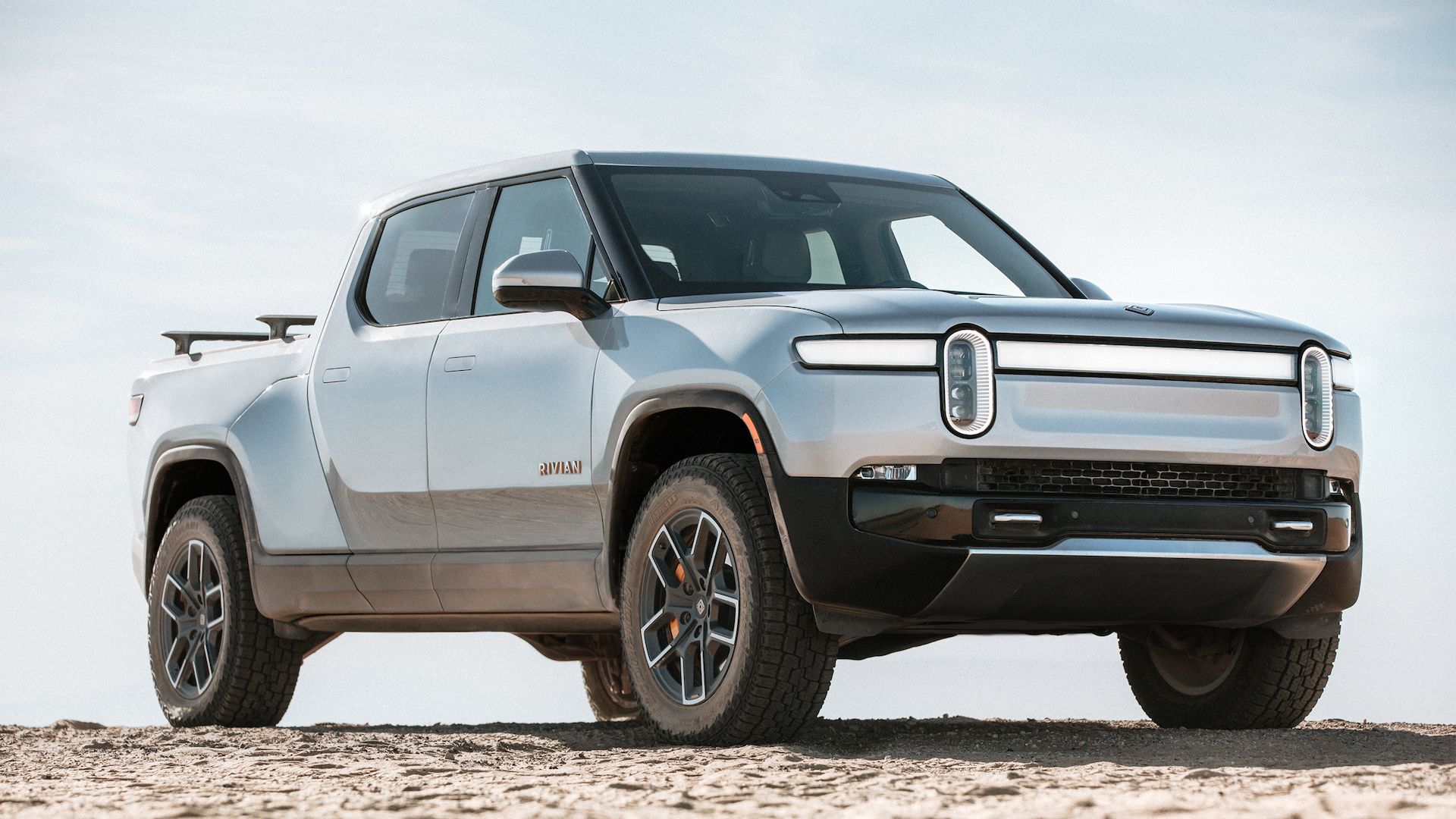 Photo of the Rivian R1T electric pickup truck