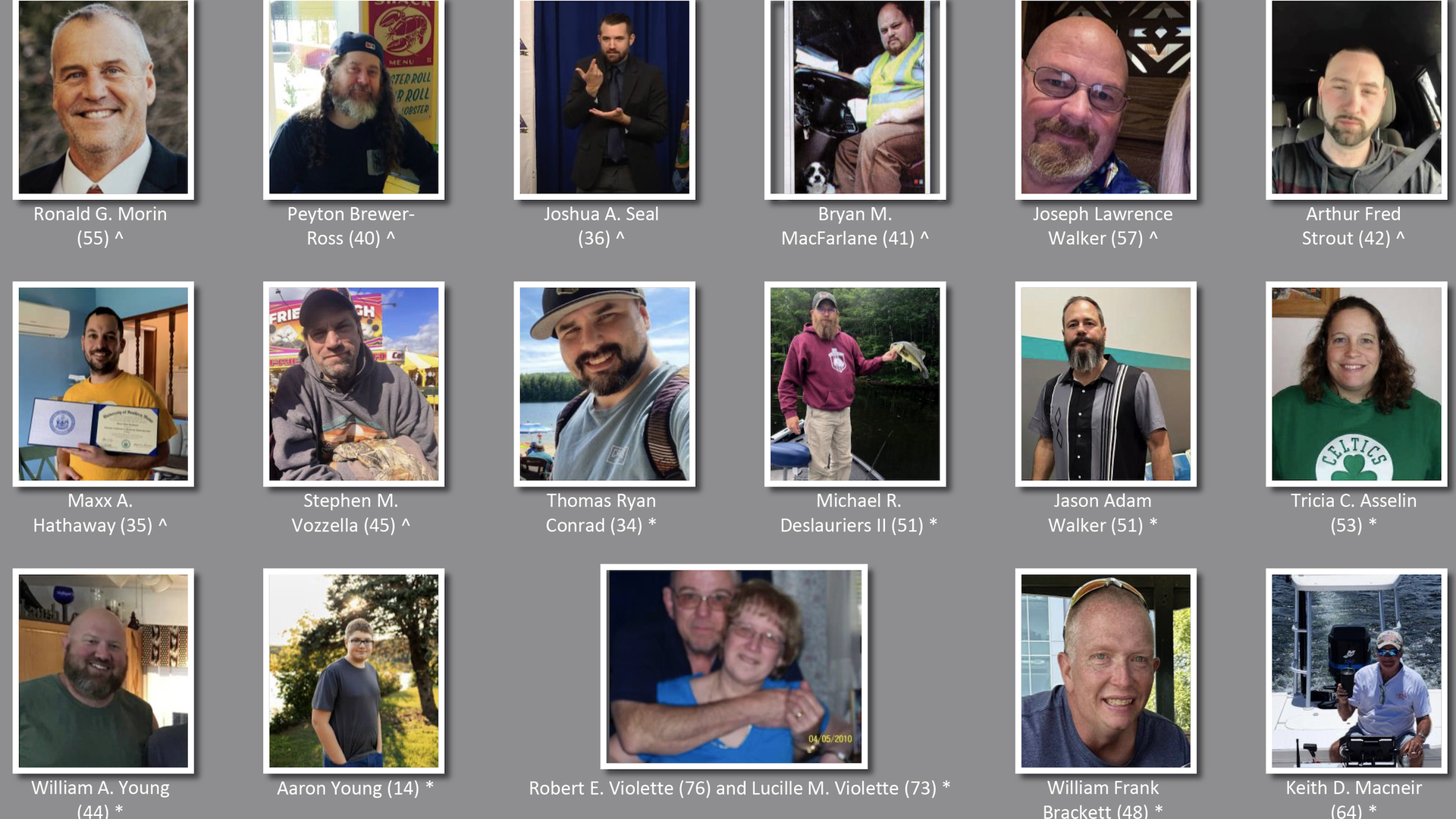 18 victims of Lewiston, Maine, mass shootings 2023