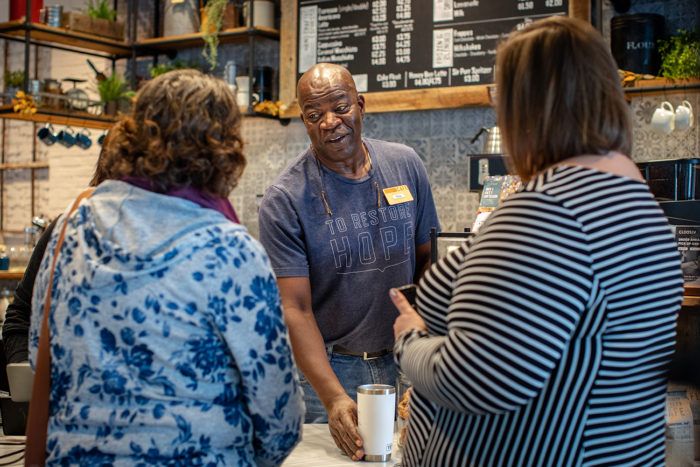 Community Matters Cafe Tony Barnett