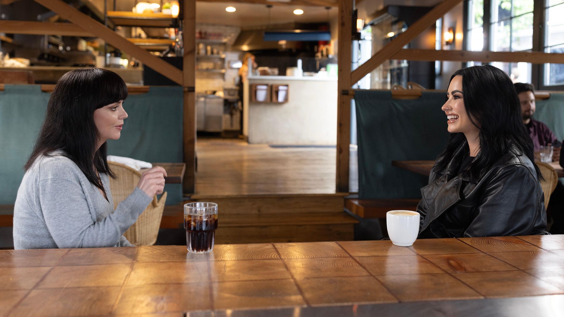 Christina Ricci and Demi Lovato in "Child Star" documentary