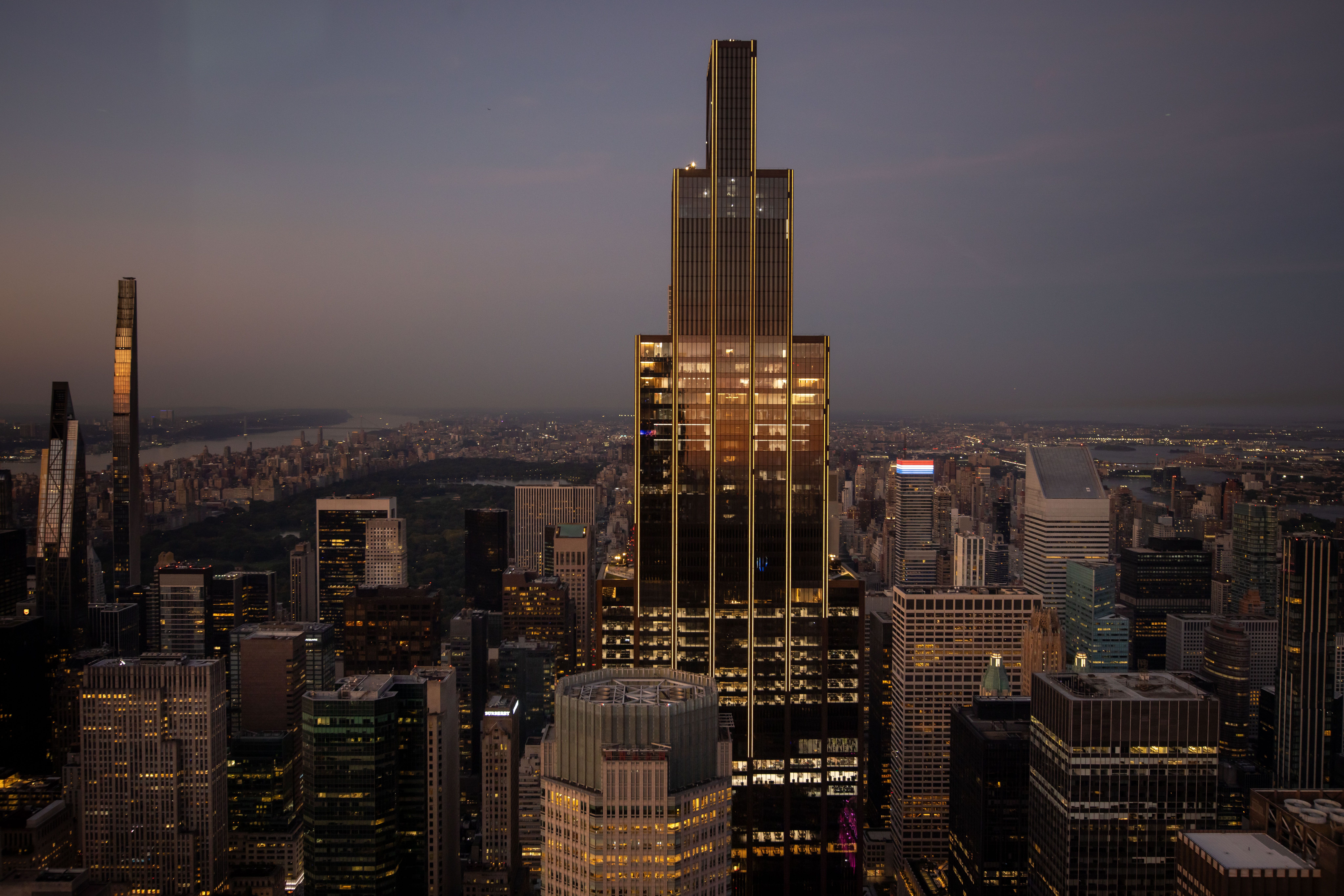 JPMorgan Chase's new headquarters — 270 Park Avenue — opened yesterday in Manhattan. 