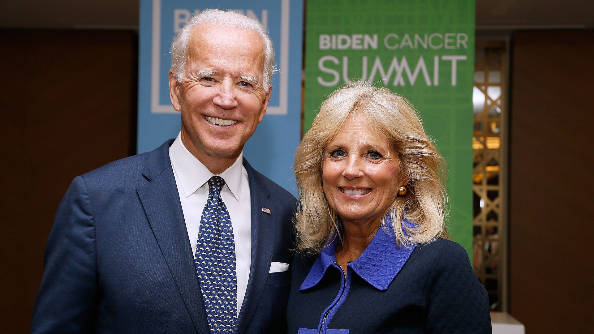 Former U.S. Vice President Joe Biden and his wife, Dr. Jill Biden.
