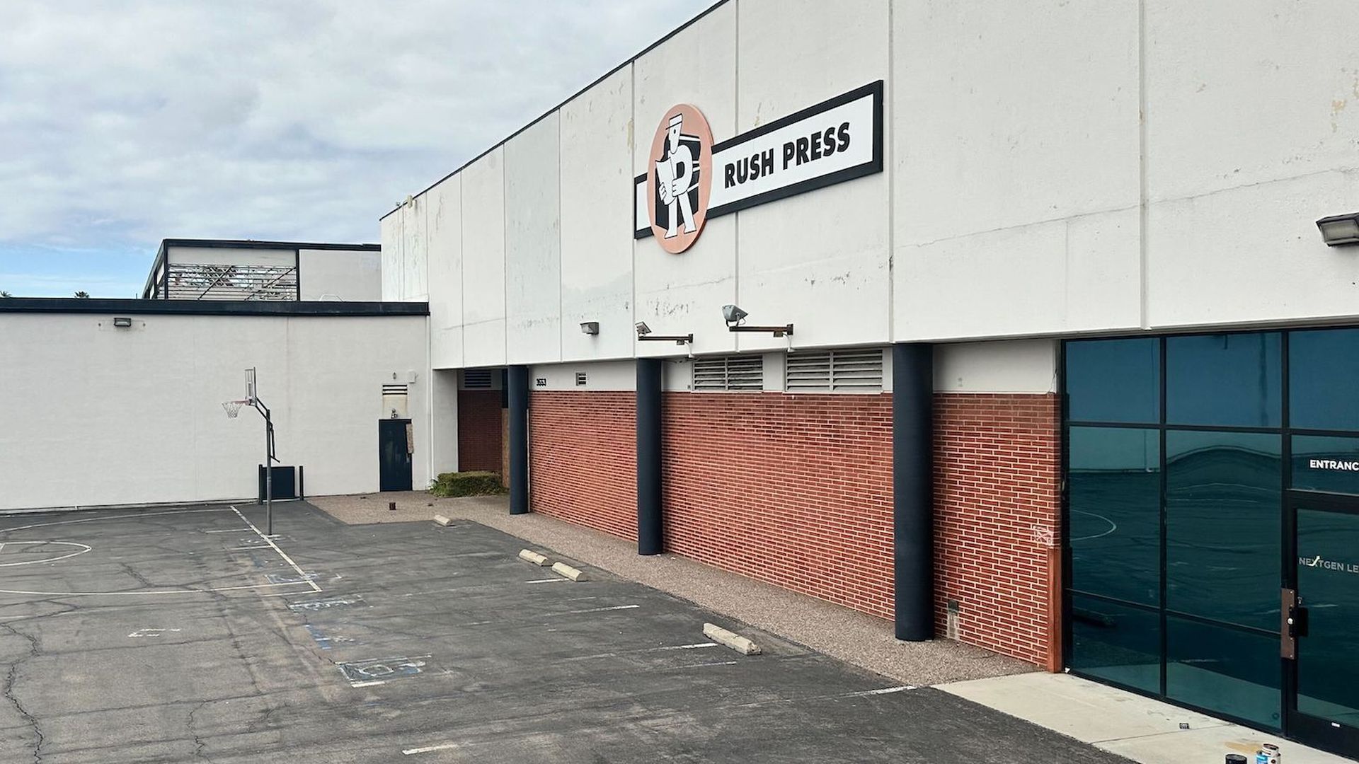 Proposed site of a new 1,000-bed shelter in Middletown