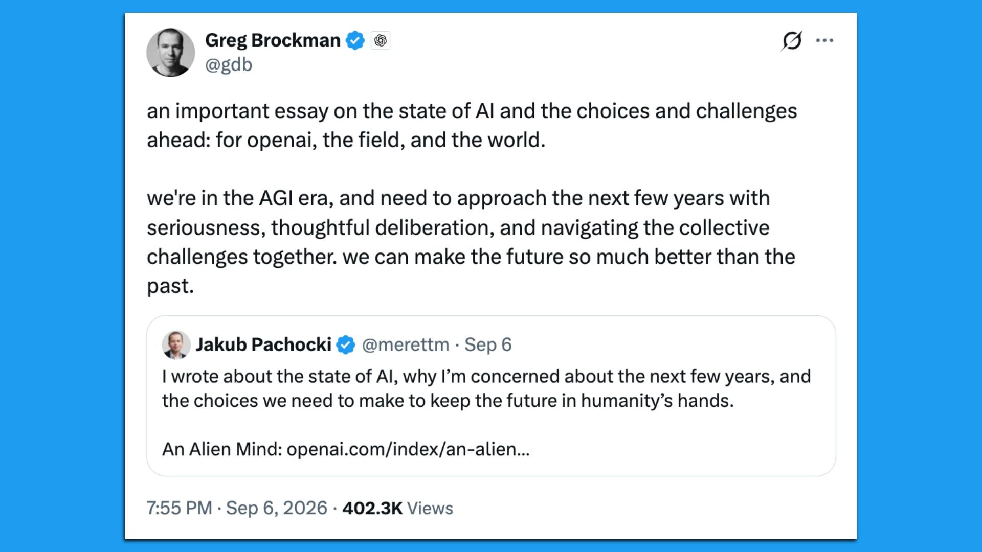 OpenAI is begging for someone to slow the AI race