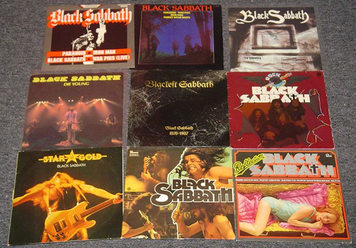 black-sabbath-record-collection