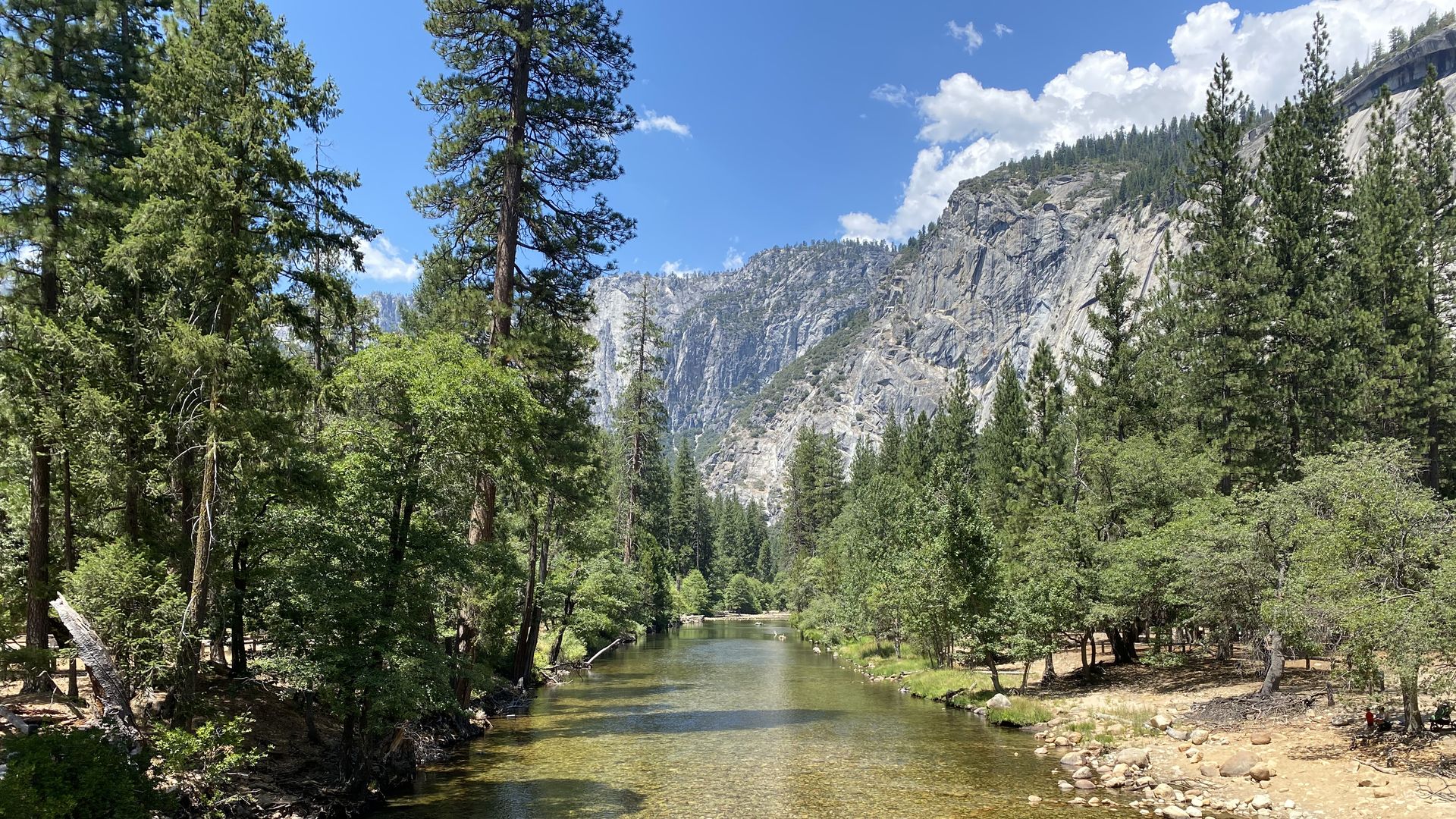 Yosemite National Park is pictured.
