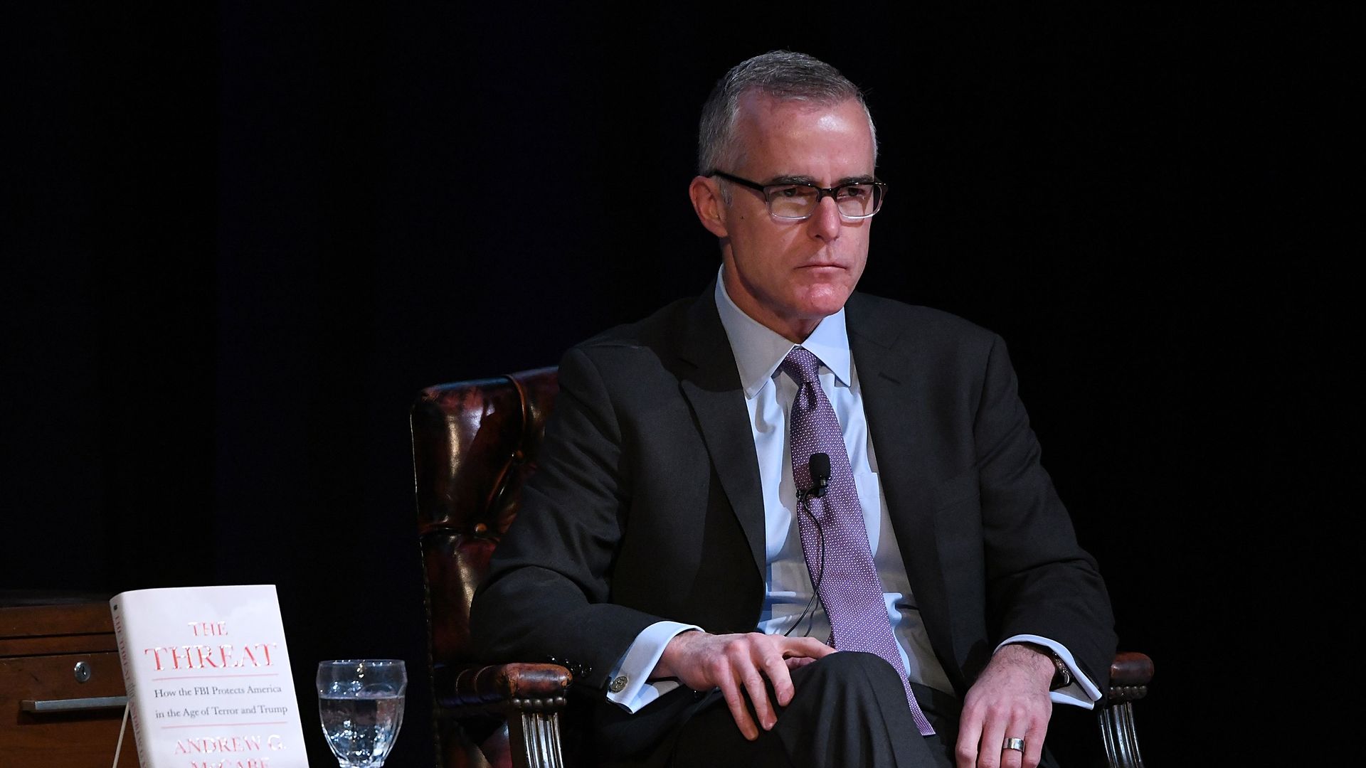 Former FBI director Andrew McCabe