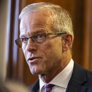 Thune sees role for Congress on AI — Trump does not