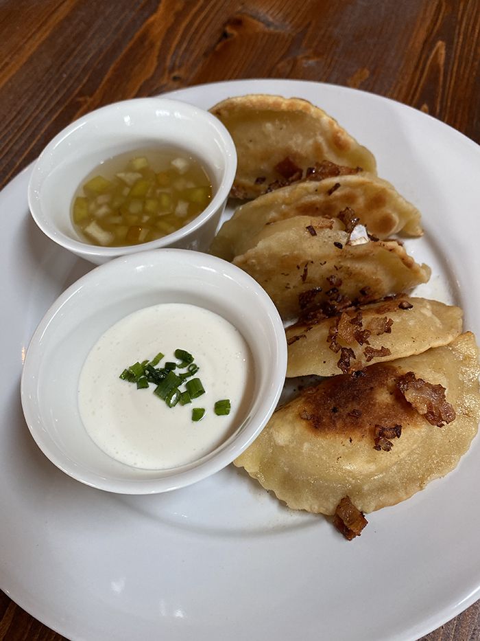 degenerate gastropub pierogies