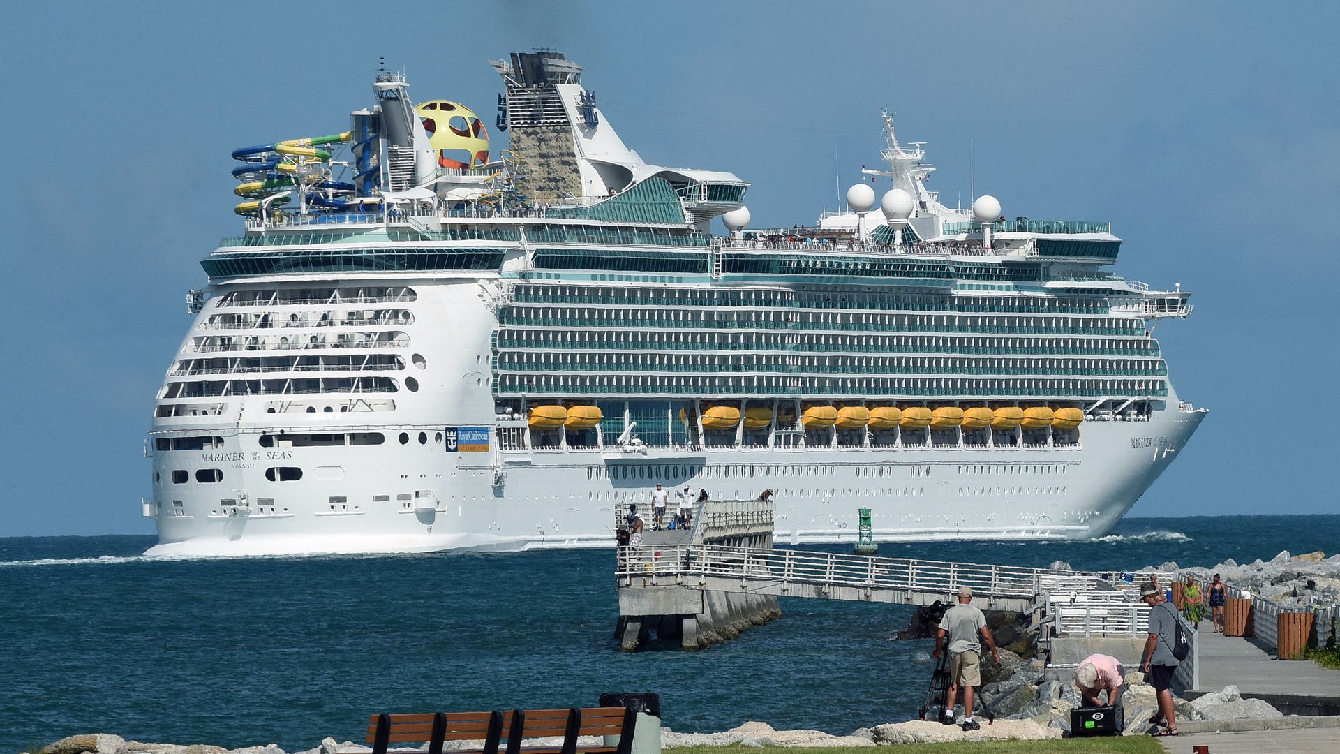 Royal Caribbean's Mariner of the Seas departs from Port...