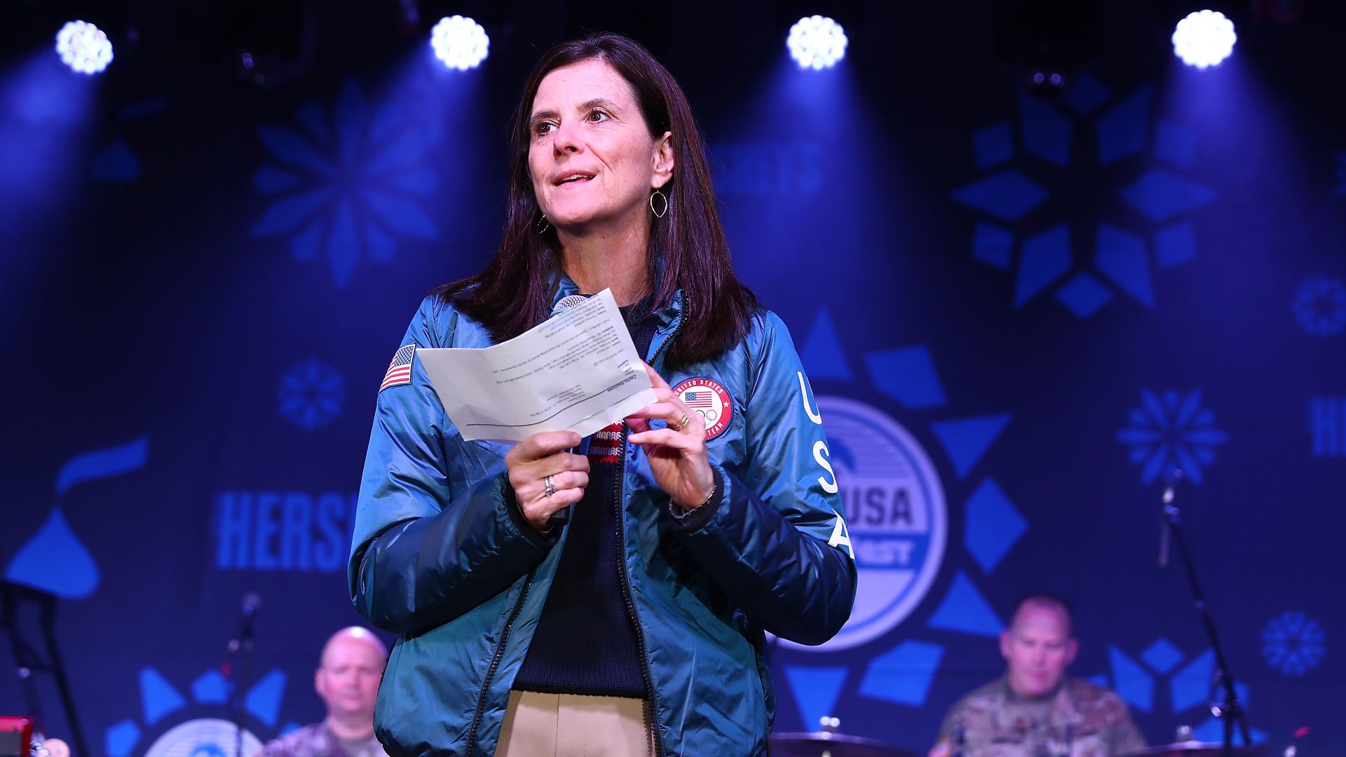 NWSL Commissioner Lisa Baird in Seoul, South Korea, in February 2018.