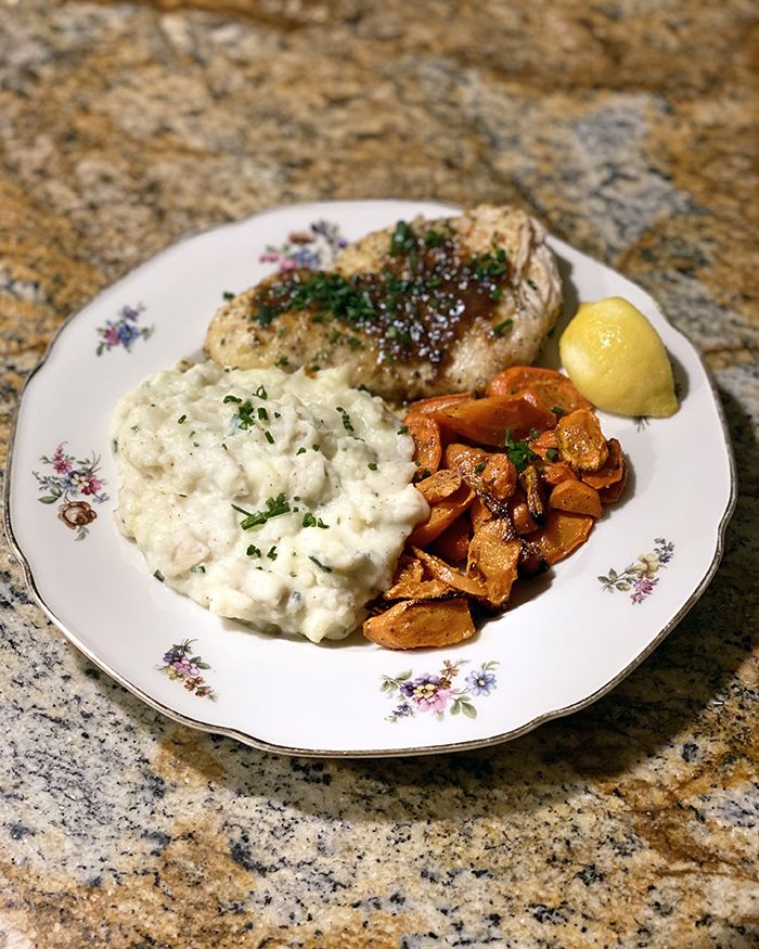 Lemon crusted chicken