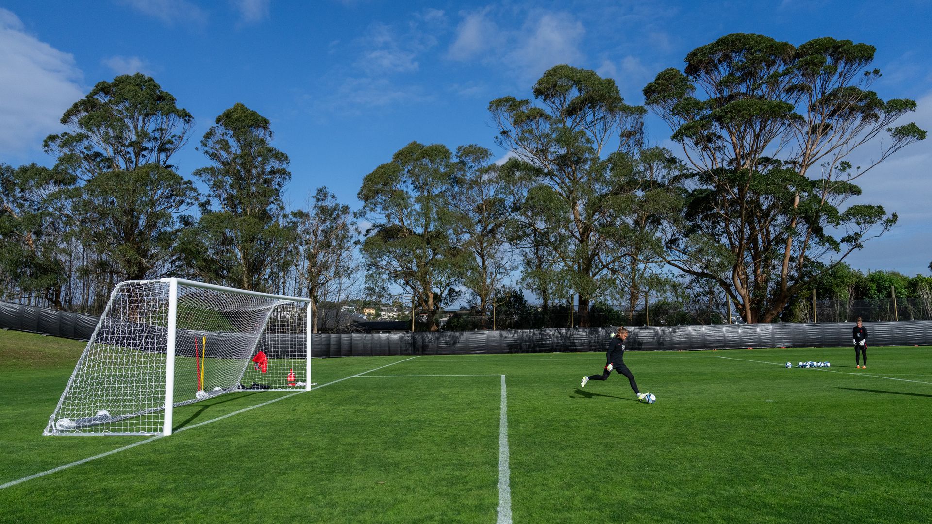 player on soccer field
